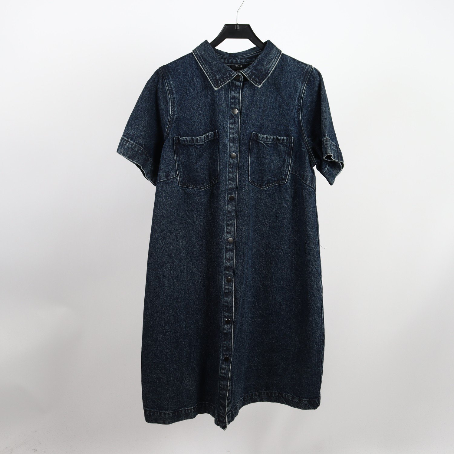 Jeansklänning, Zizzi, blå, stl. M