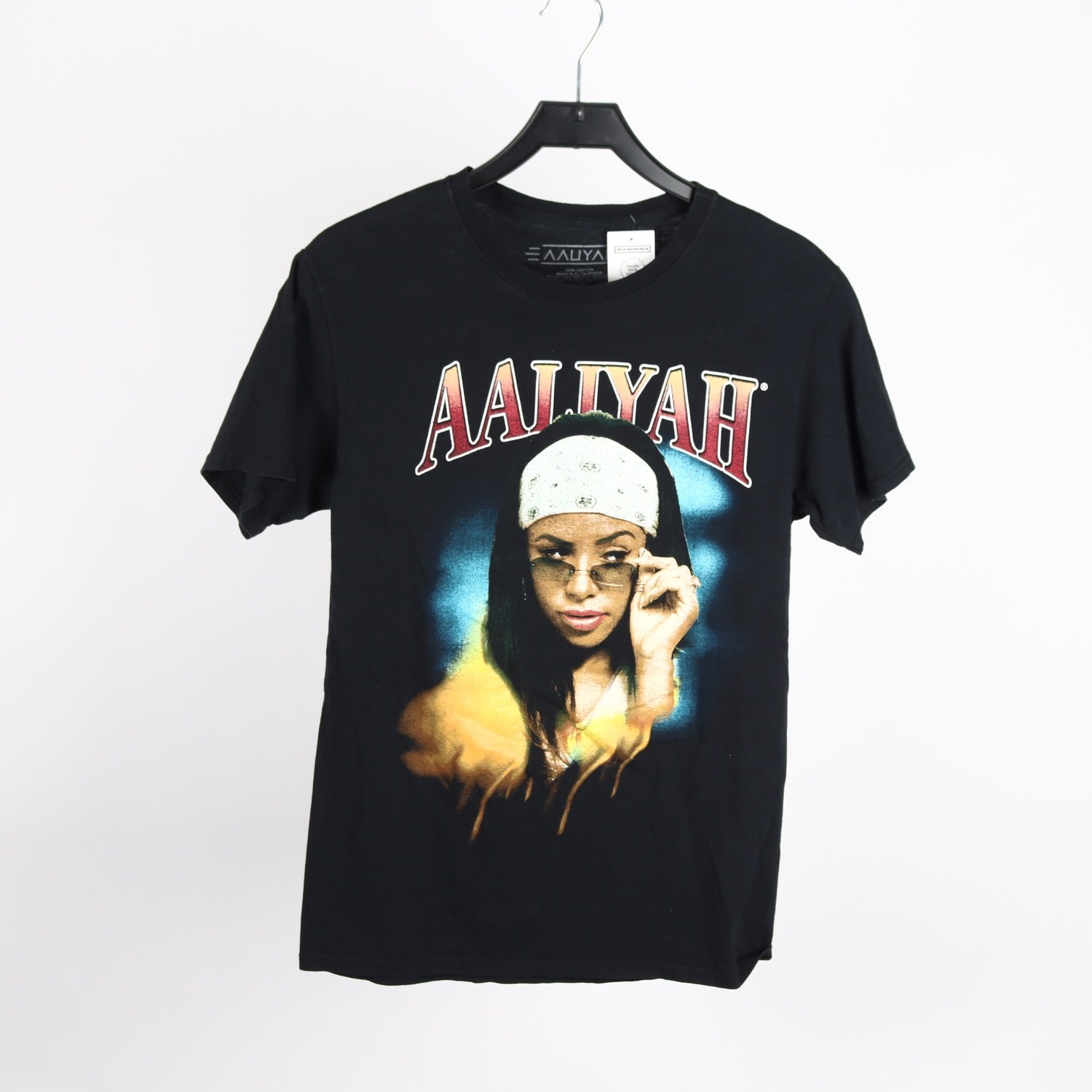 T-shirt, Aaliyah, svart, stl. M