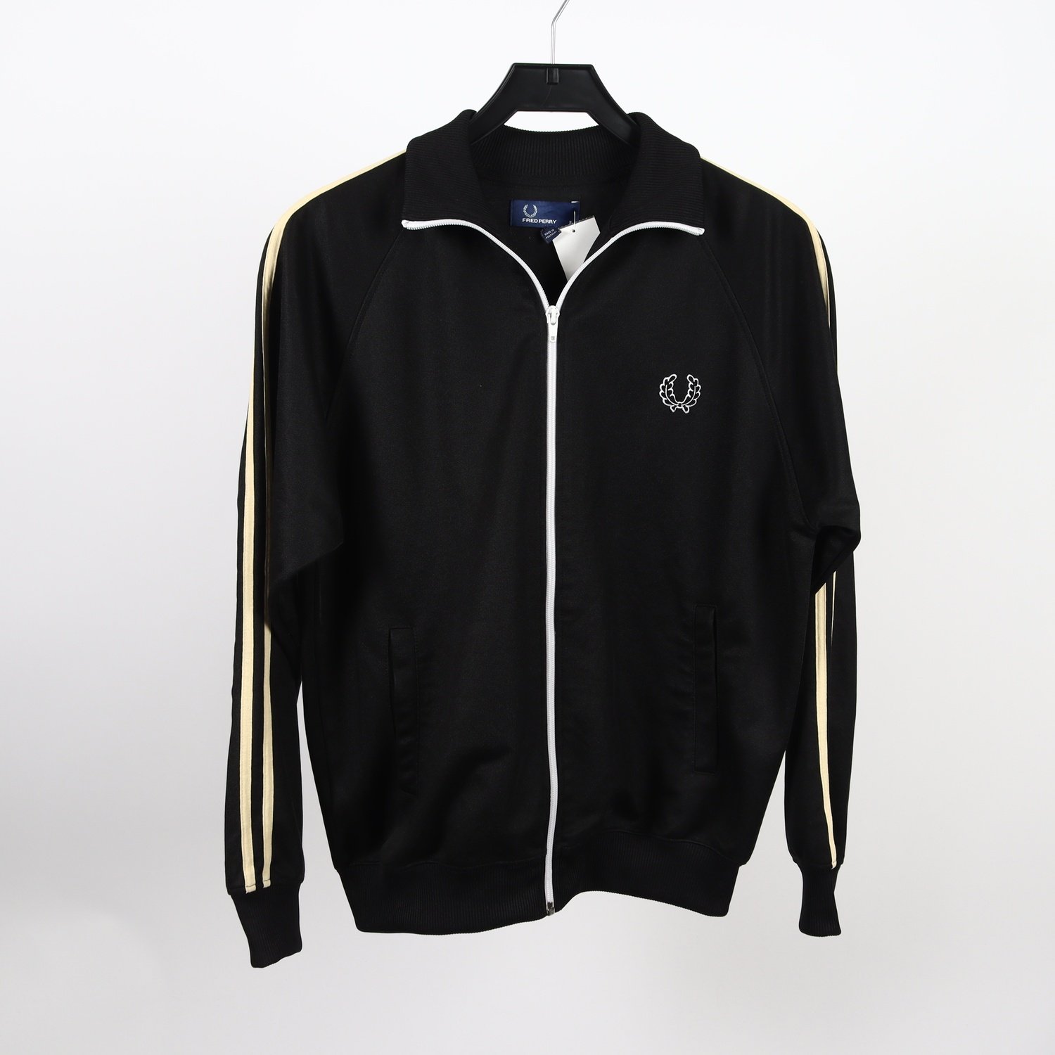 Sportjacka, Fred Perry, svart, stl. S