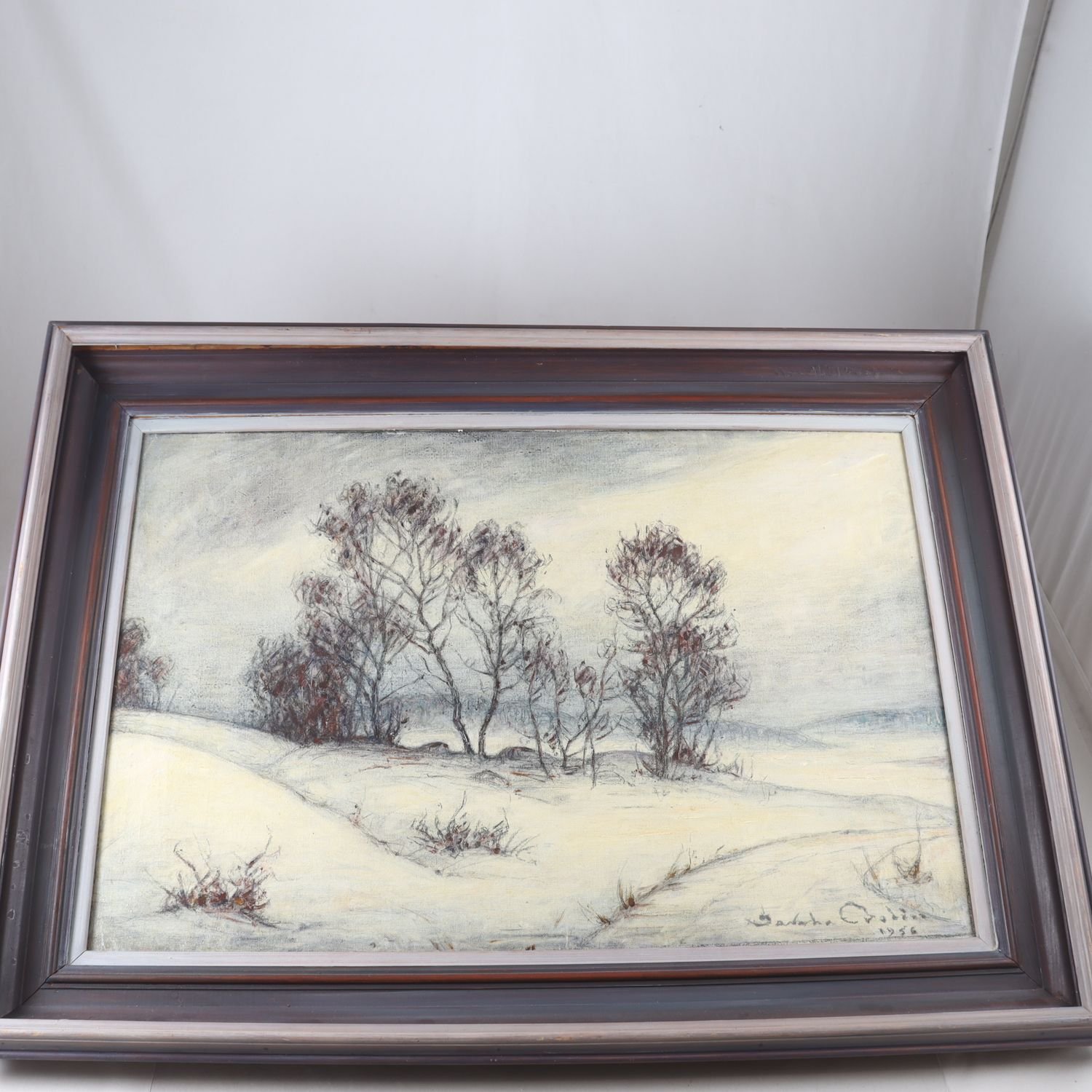 Olja på duk, Sacha Bolin, (1889-1967), signerad. Endast avhämtning.