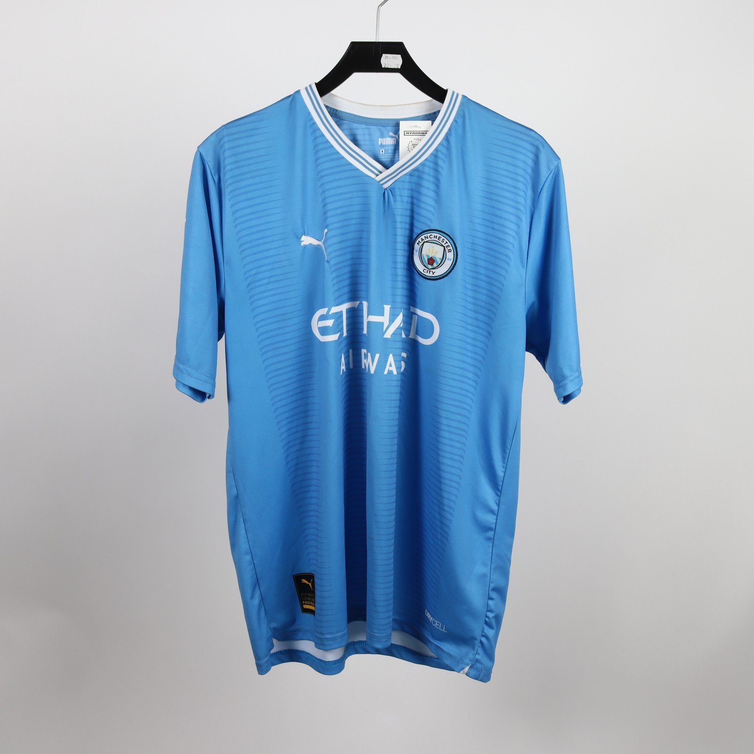 Sporttröja, Puma, Manchester City, Haaland 9, blå, stl. L