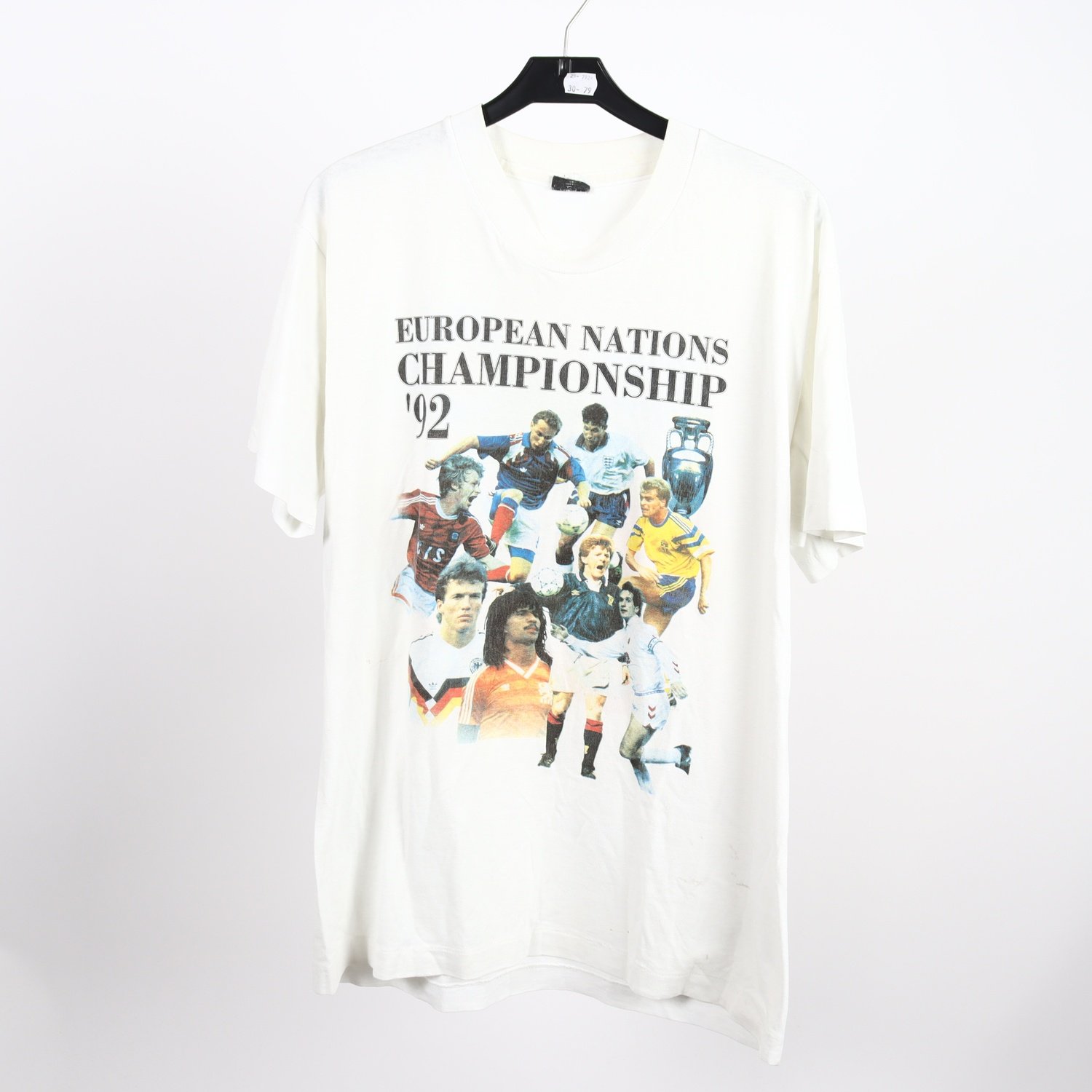 T-shirt, European Nations Championship ’92, vintage, stl. L