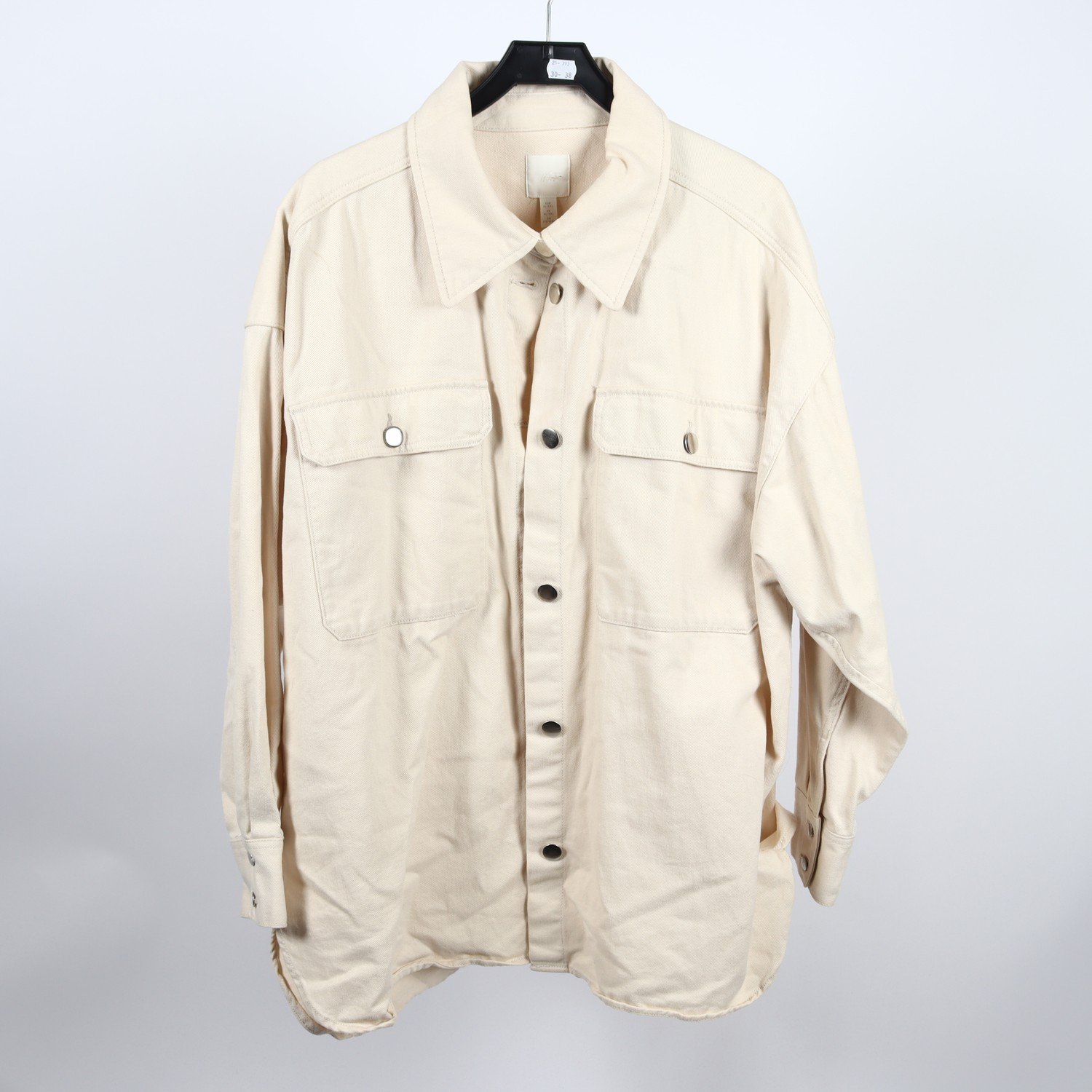 Jeansskjorta, H&M, stl. XL/XXL