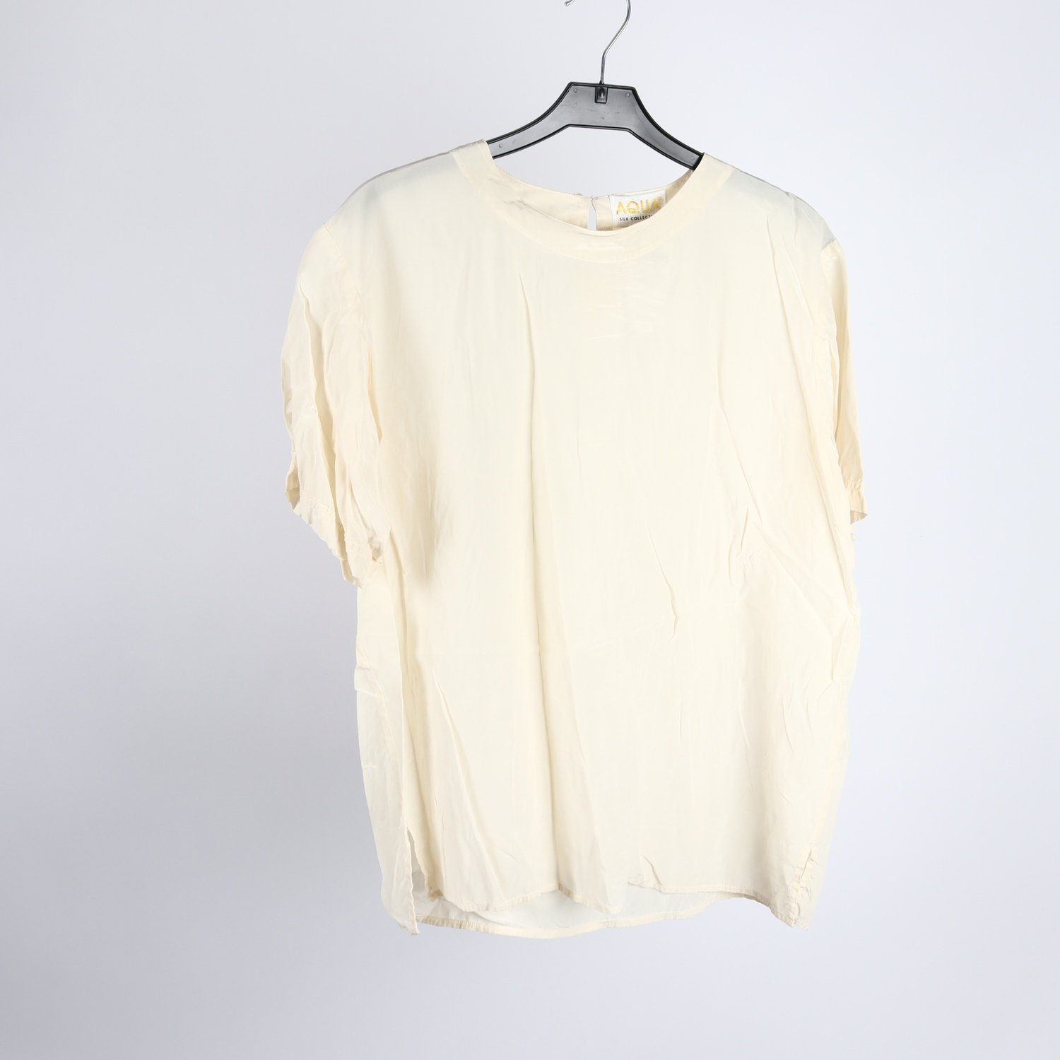 Blus, Aqua Silk Collection, offwhite, stl. XL