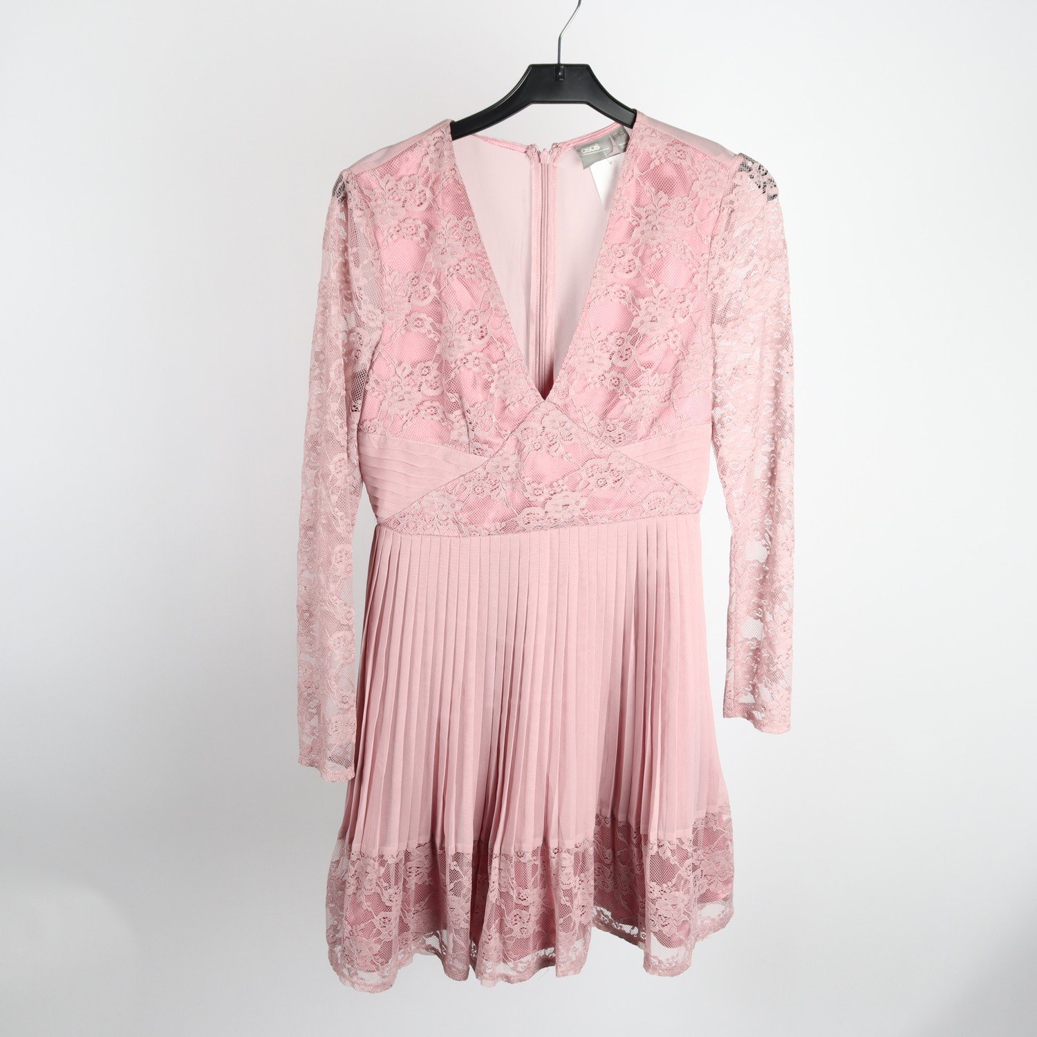klänning, Asos, gammelrosa, stl. 34