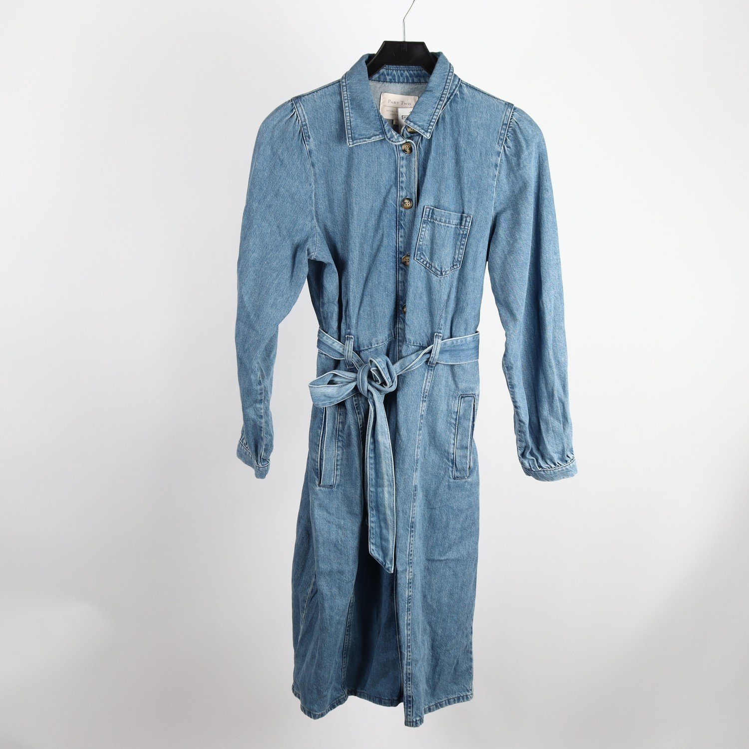 Jeansklänning, Part Two, blå, stl. 38