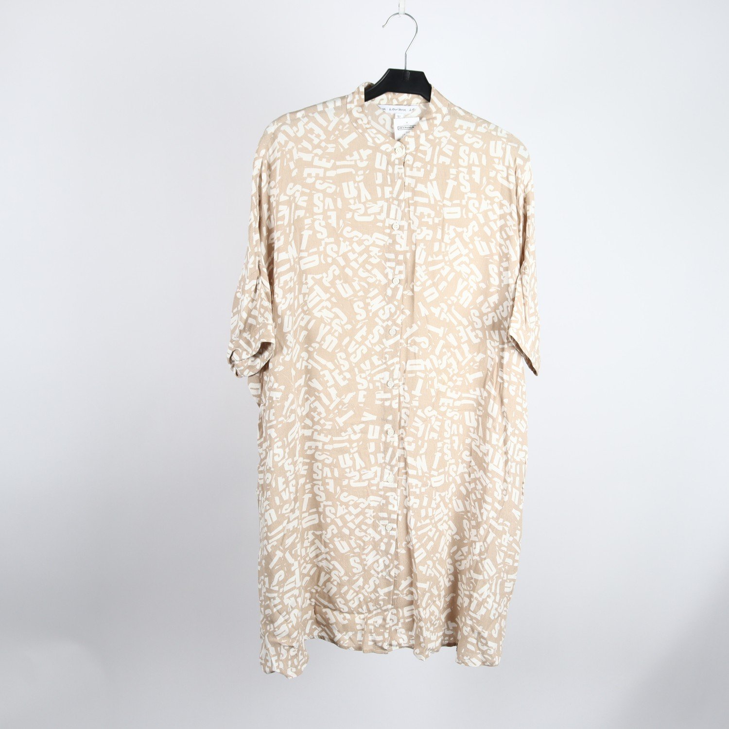 Klänning, & Other Stories, beige, vit, stl. 34