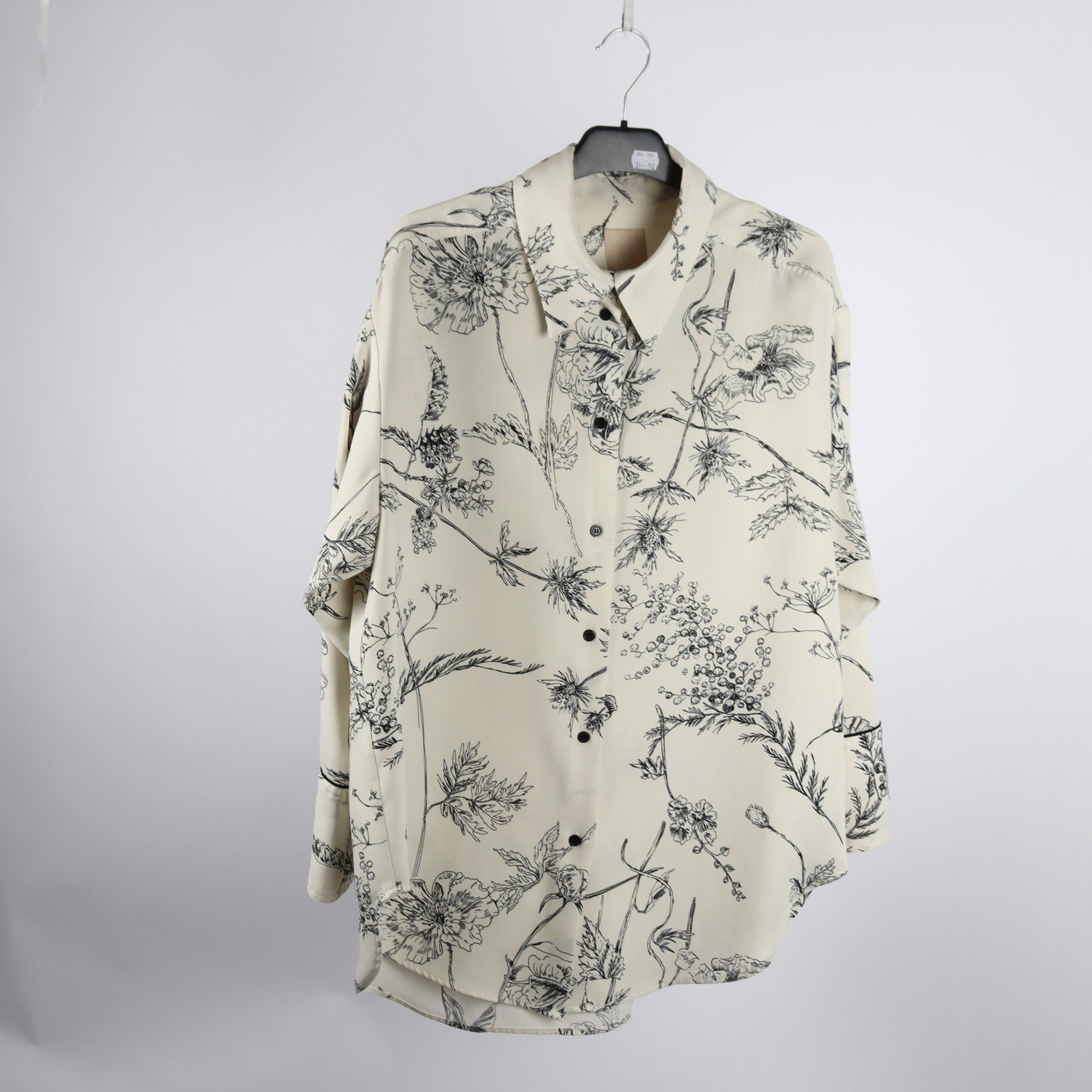 Skjorta, H&M, oversize, stl. M