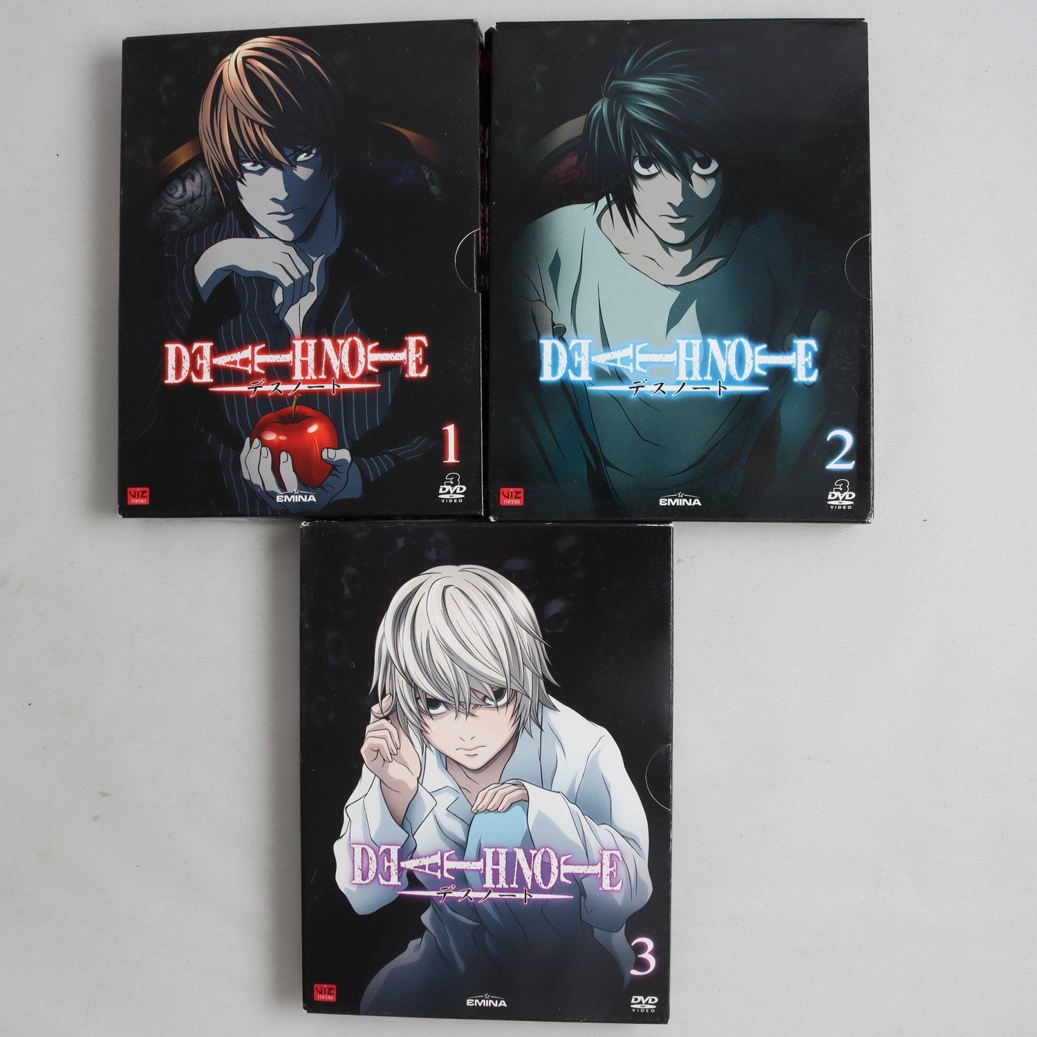 DVD Death Note 1-3