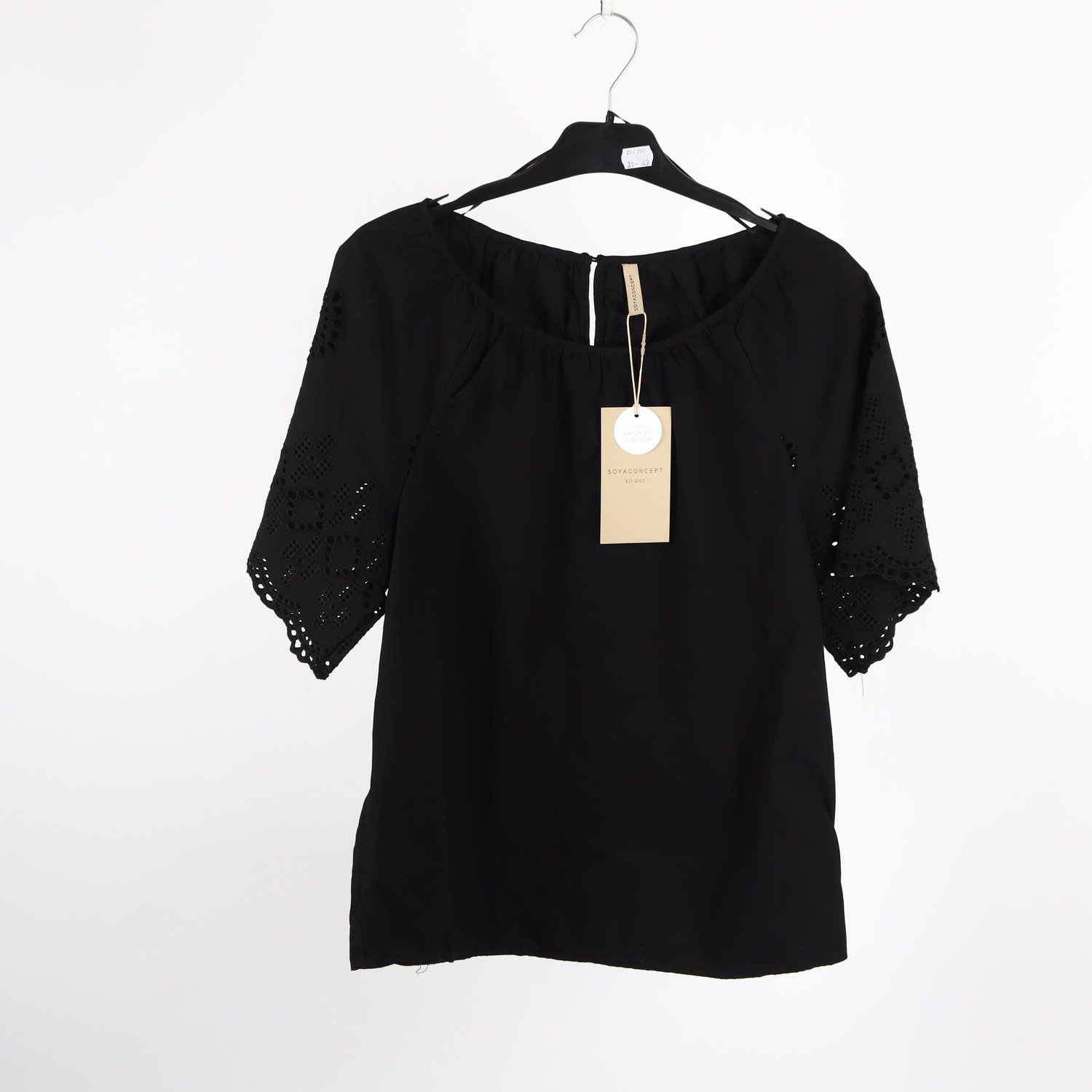 Blus, Soyaconcept, broderie anglaise, stl. S