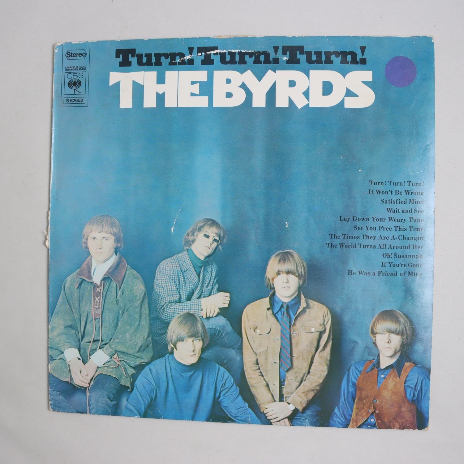 LP The Byrds, Turn! Turn! Turn! & The Notorious Byrds Brothers … Space Odyssey