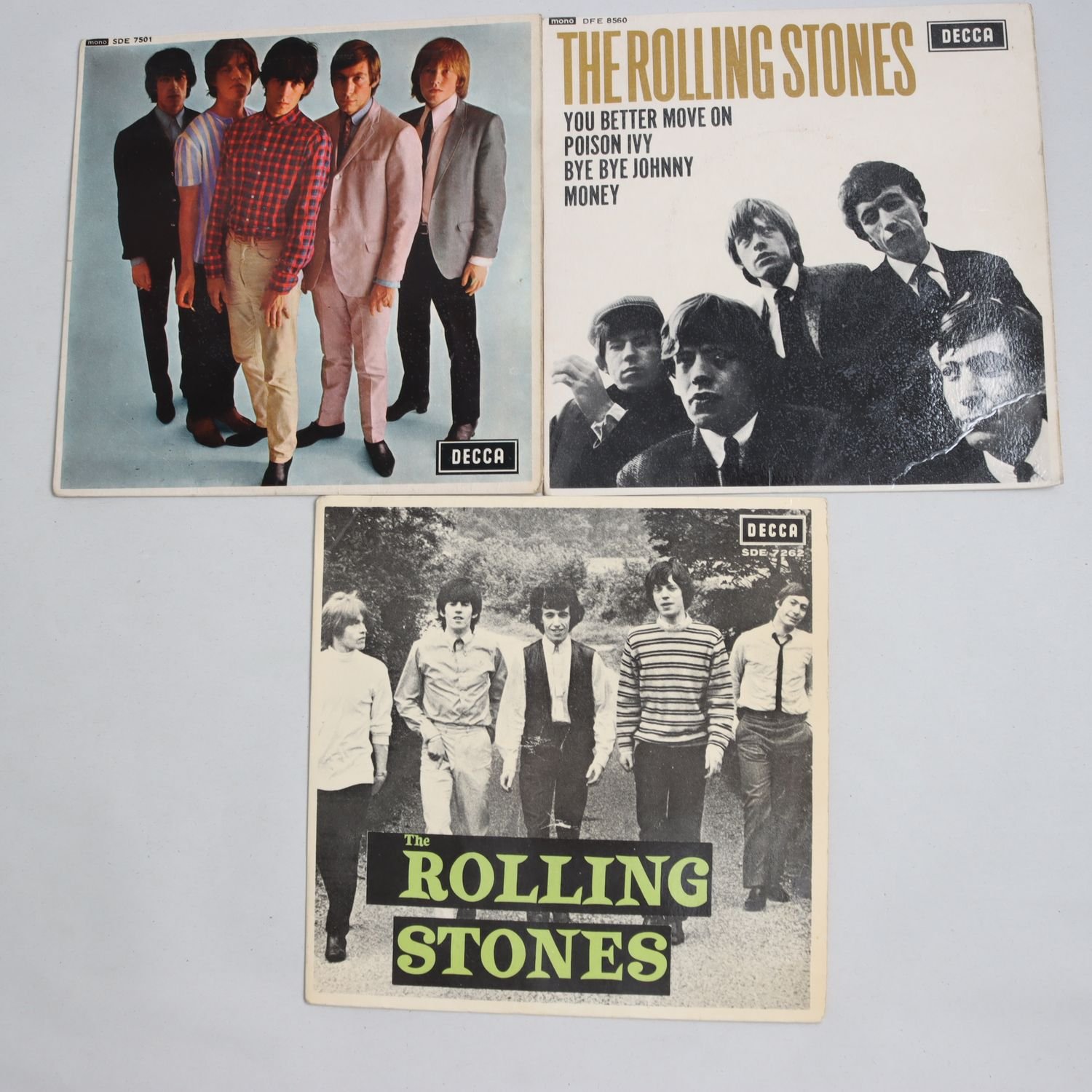 EP Rolling Stones, 3 titlar