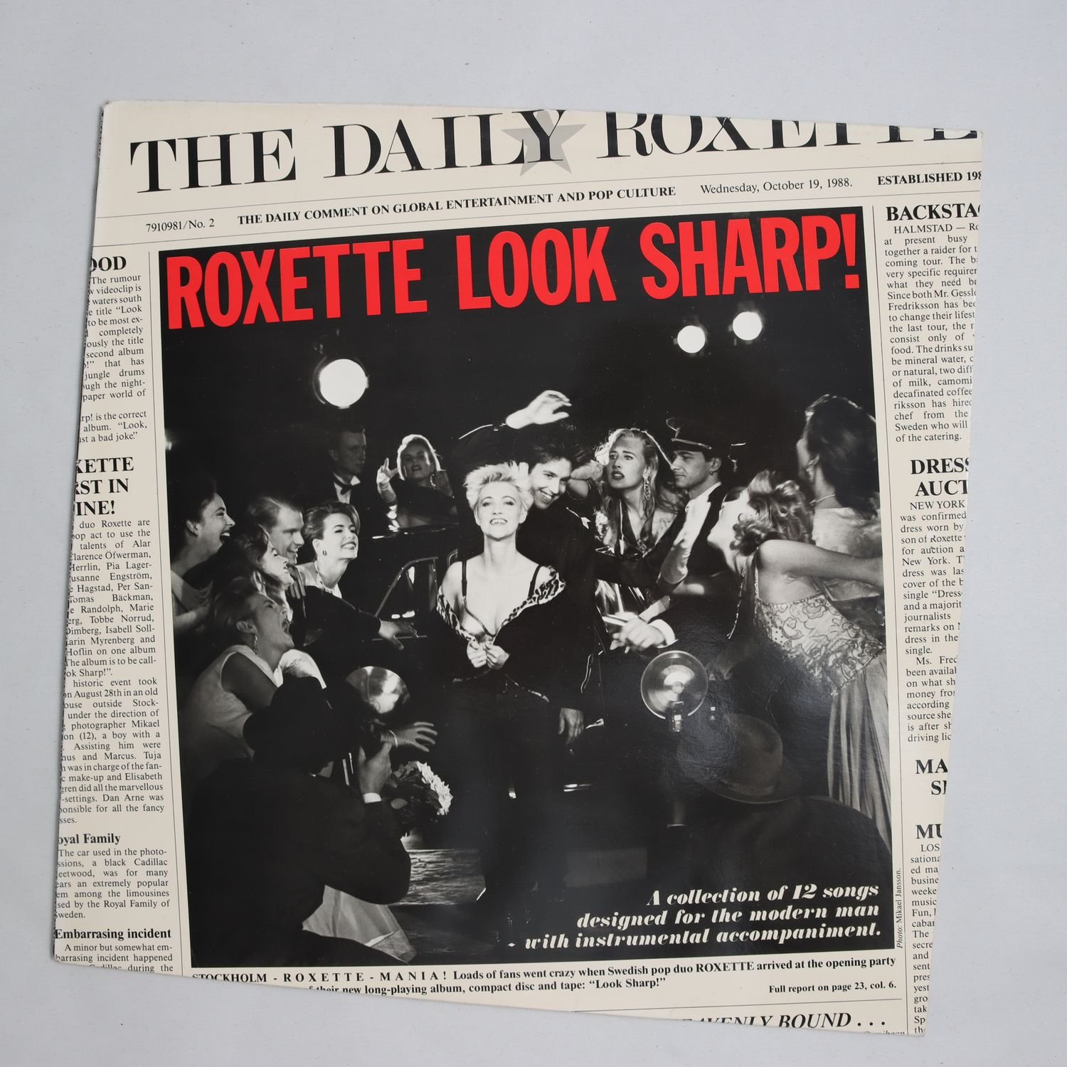 LP Roxette, Look Sharp! & Joyride