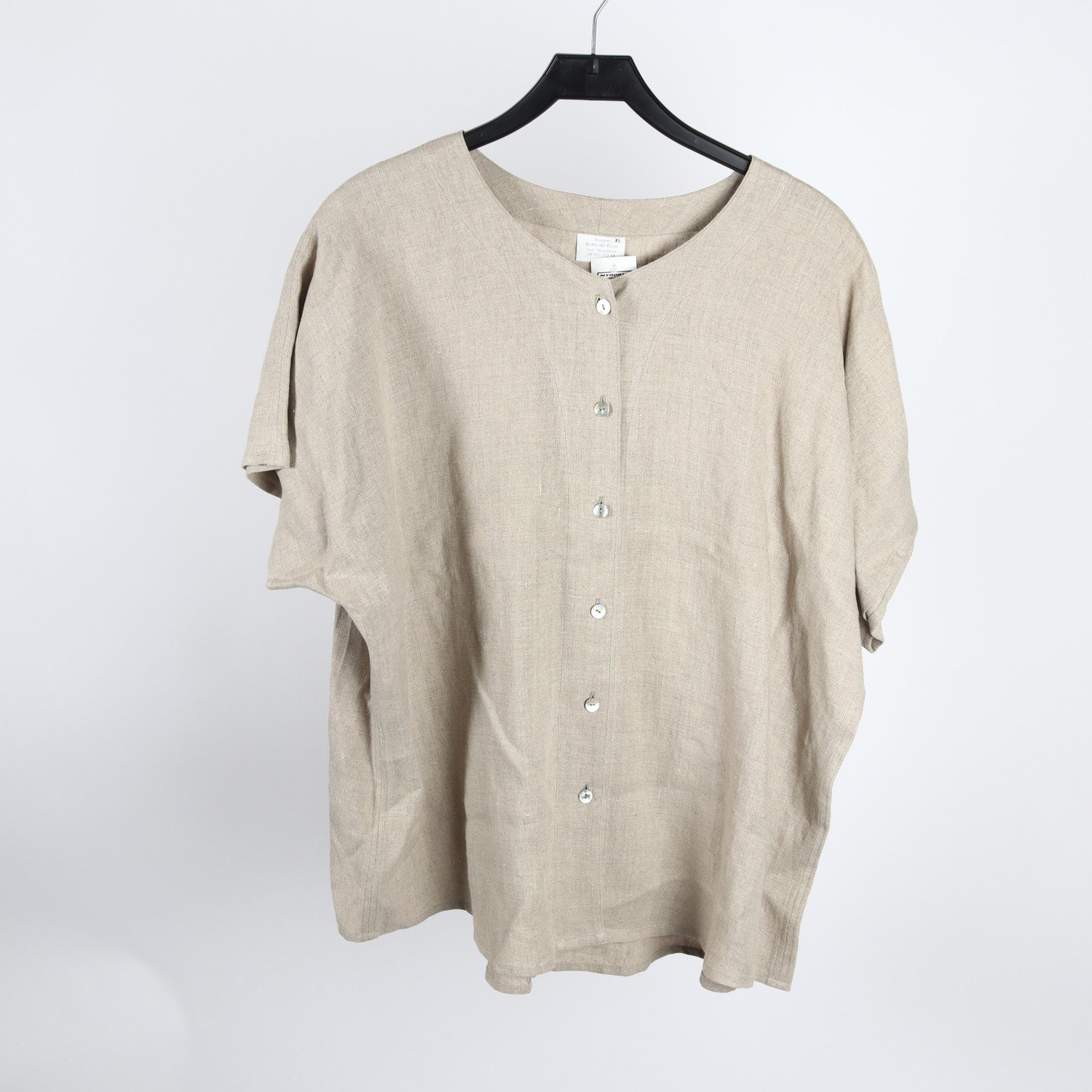 Blus, Britta De Bruin, beige, stl. XL