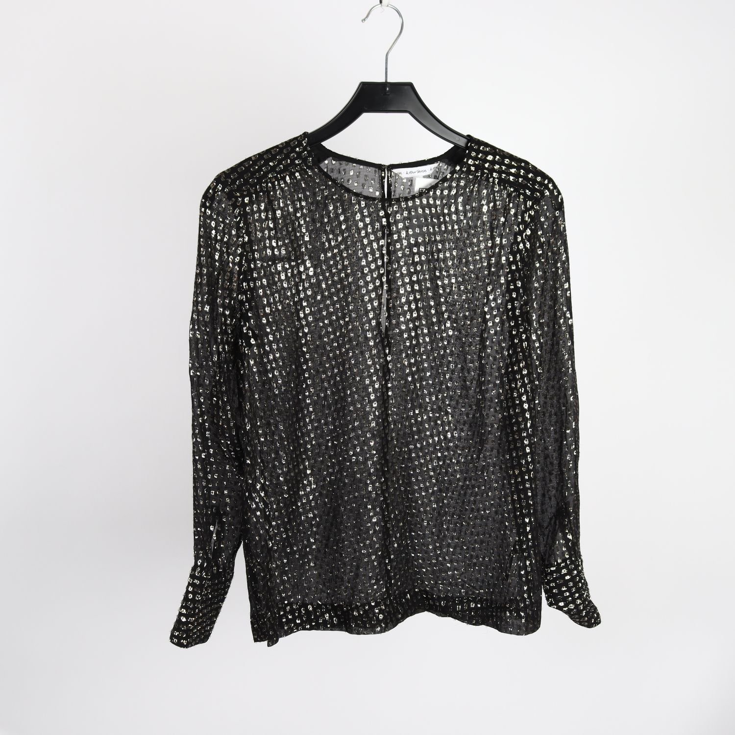 Blus, & Other Stories, svart, silver, stl. 38