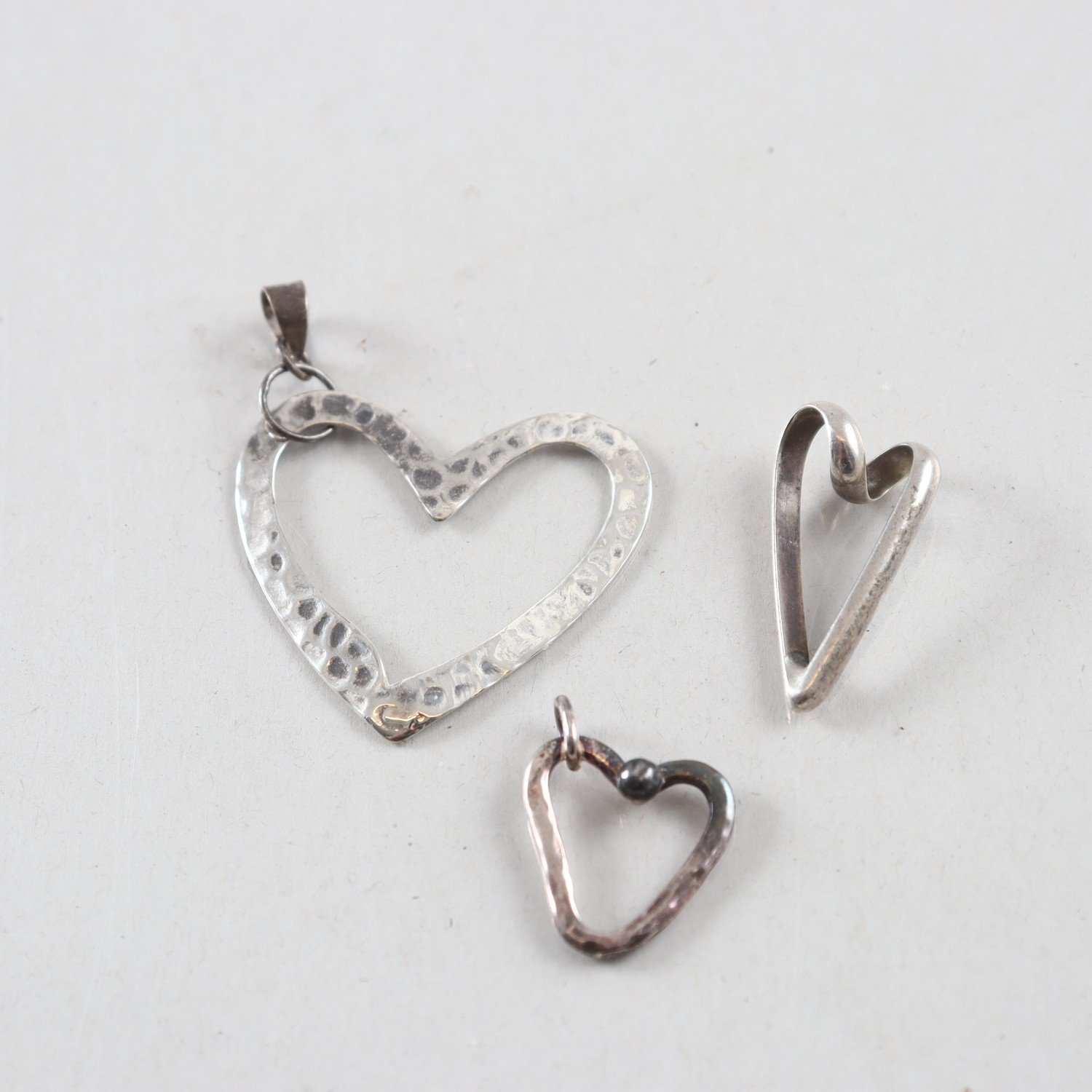 Hängen, Silver, Hjärtan, Brv: 7,0 g