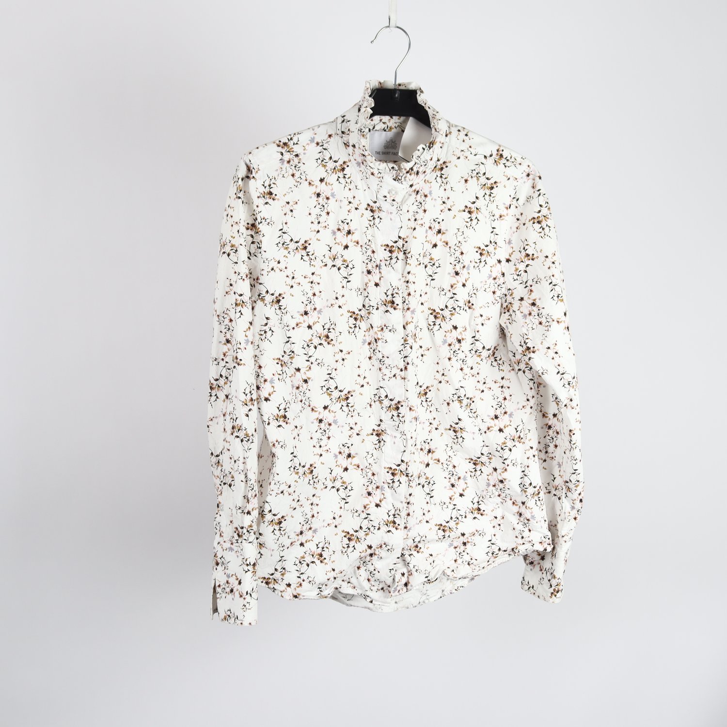 Blus, 2-pack, The Shirt Factory, vit, blå, stl. 38