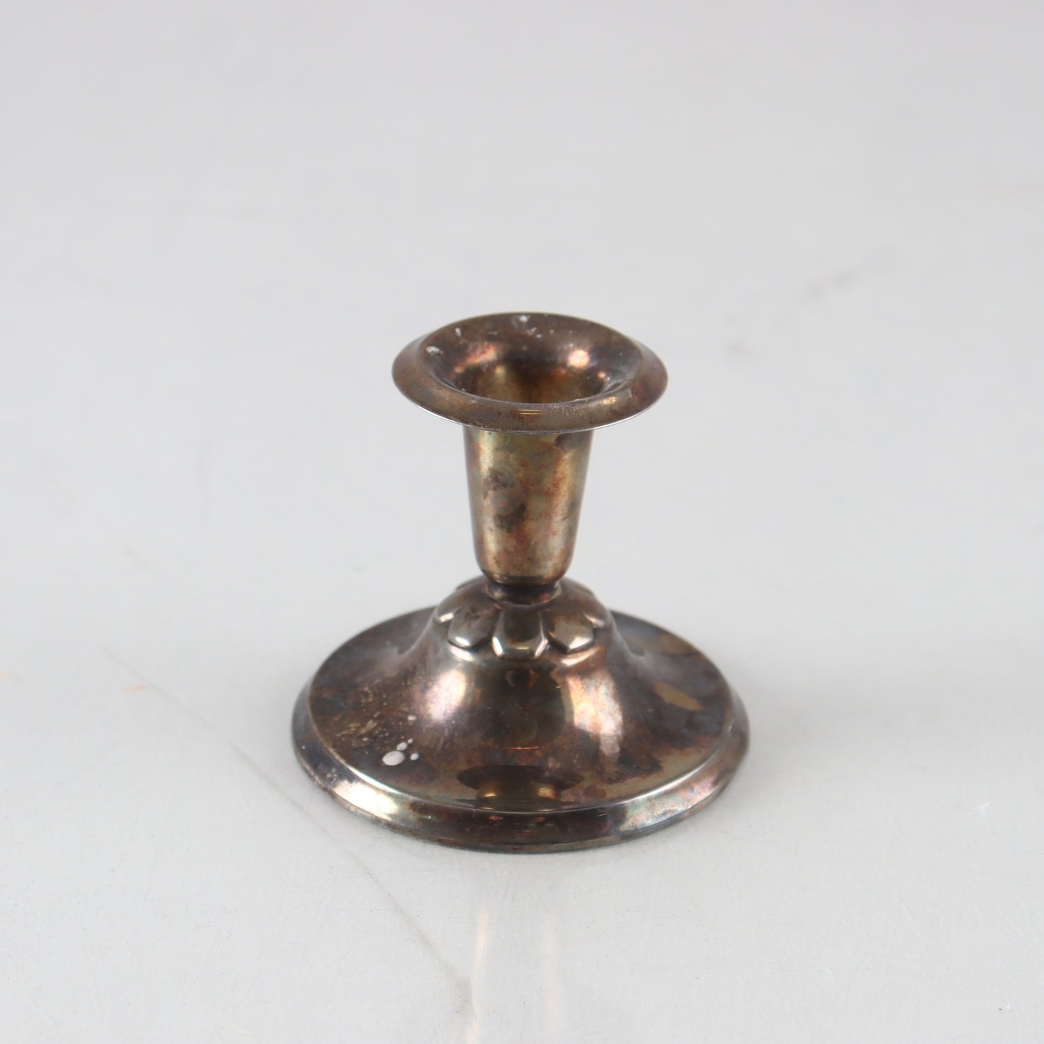 Ljusstake, silver, Sulo Miettinen, Åbo, 1985