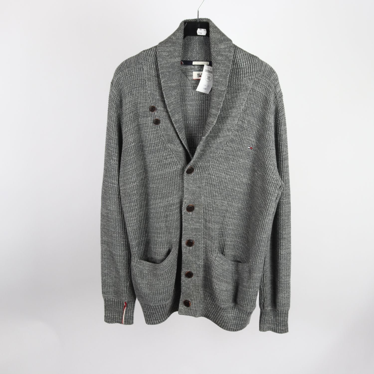 Tröja, Tommy Hilfiger, grå, stl. XL