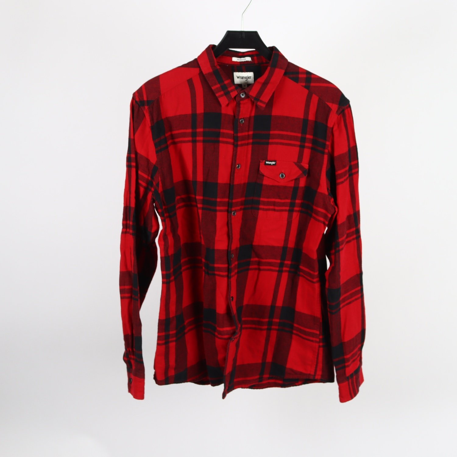 Skjorta, Wrangler, röd, stl. M