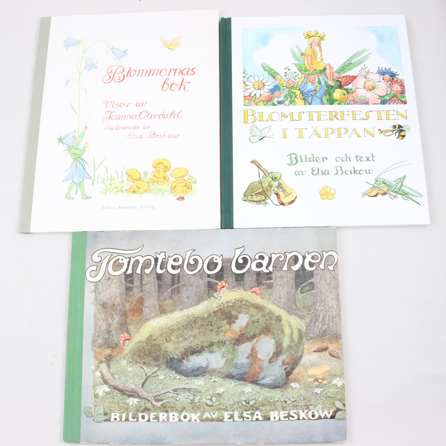 Elsa Beskow, bokpaket med 5 volymer