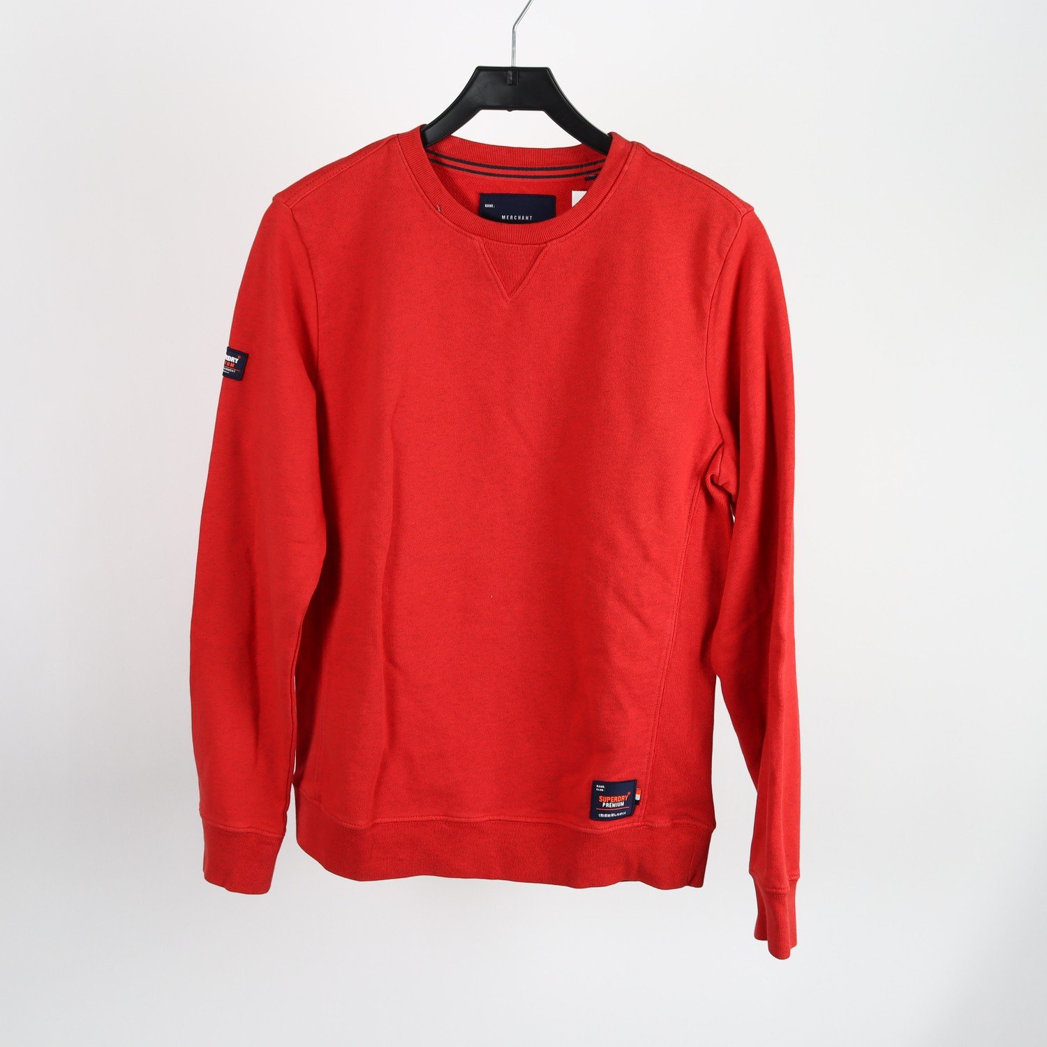 Sweatshirt, Superdry, röd, stl. S
