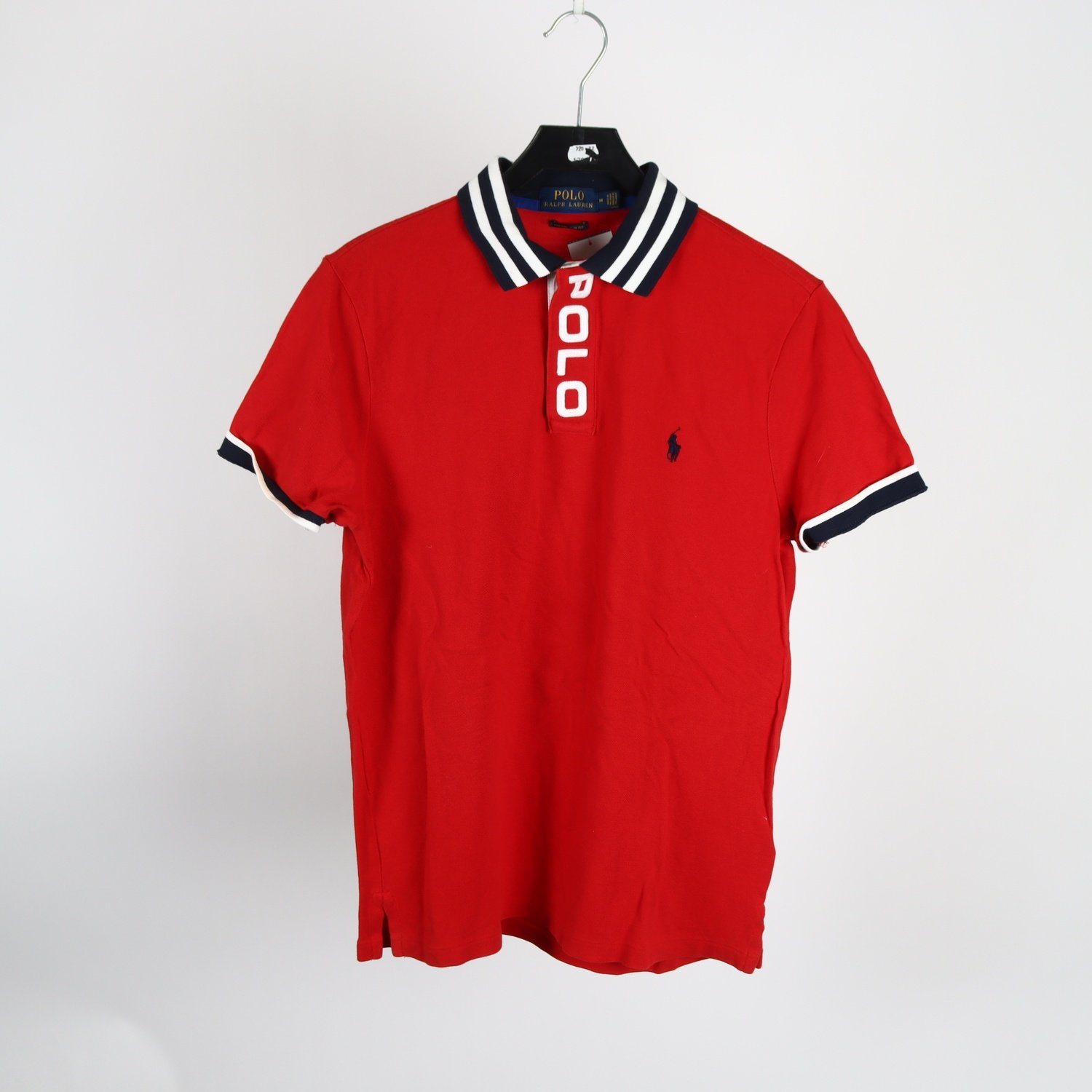 Pikètröja, Polo Ralph Lauren, röd, stl. M