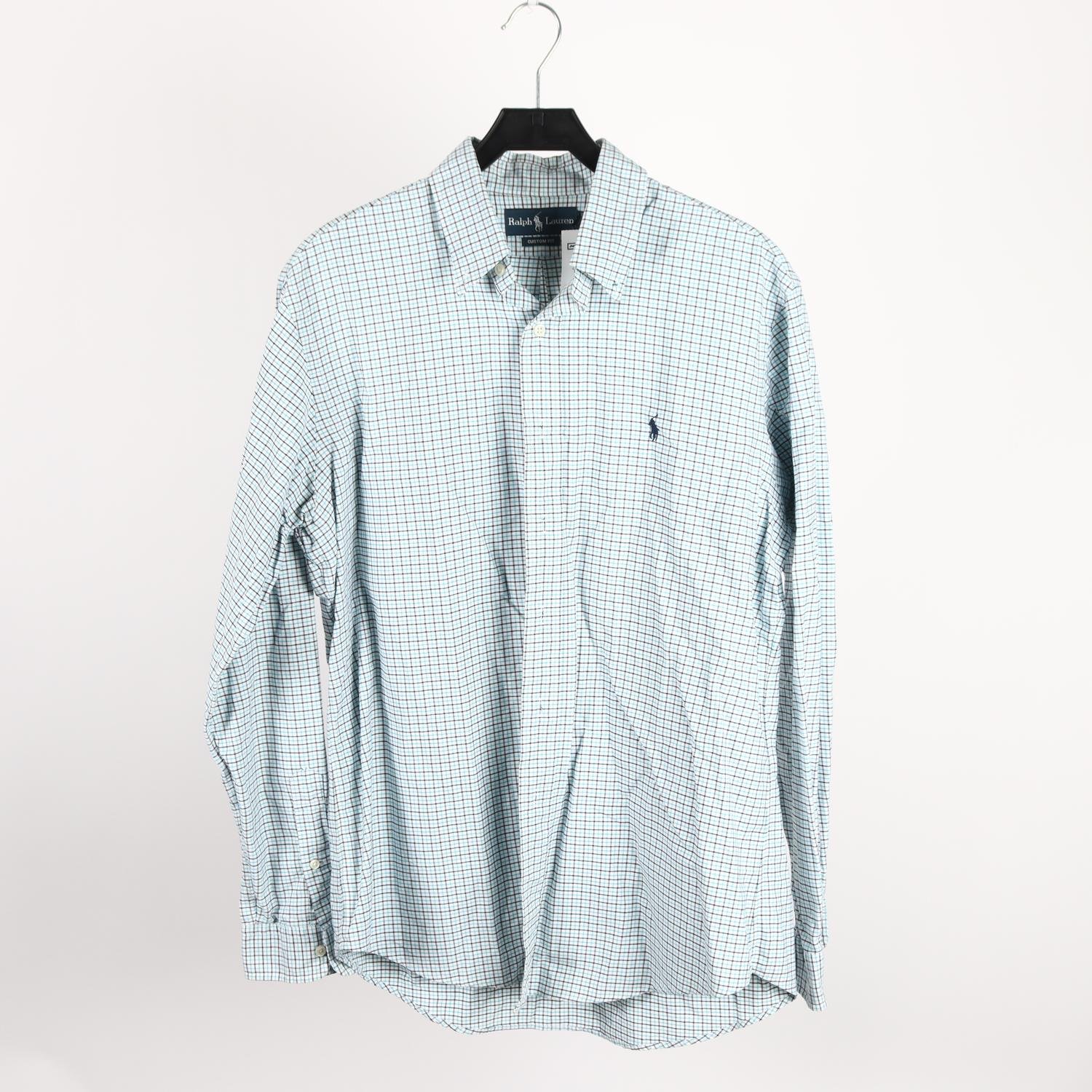 Skjorta, Ralph Lauren, rugit, blå, stl. L.