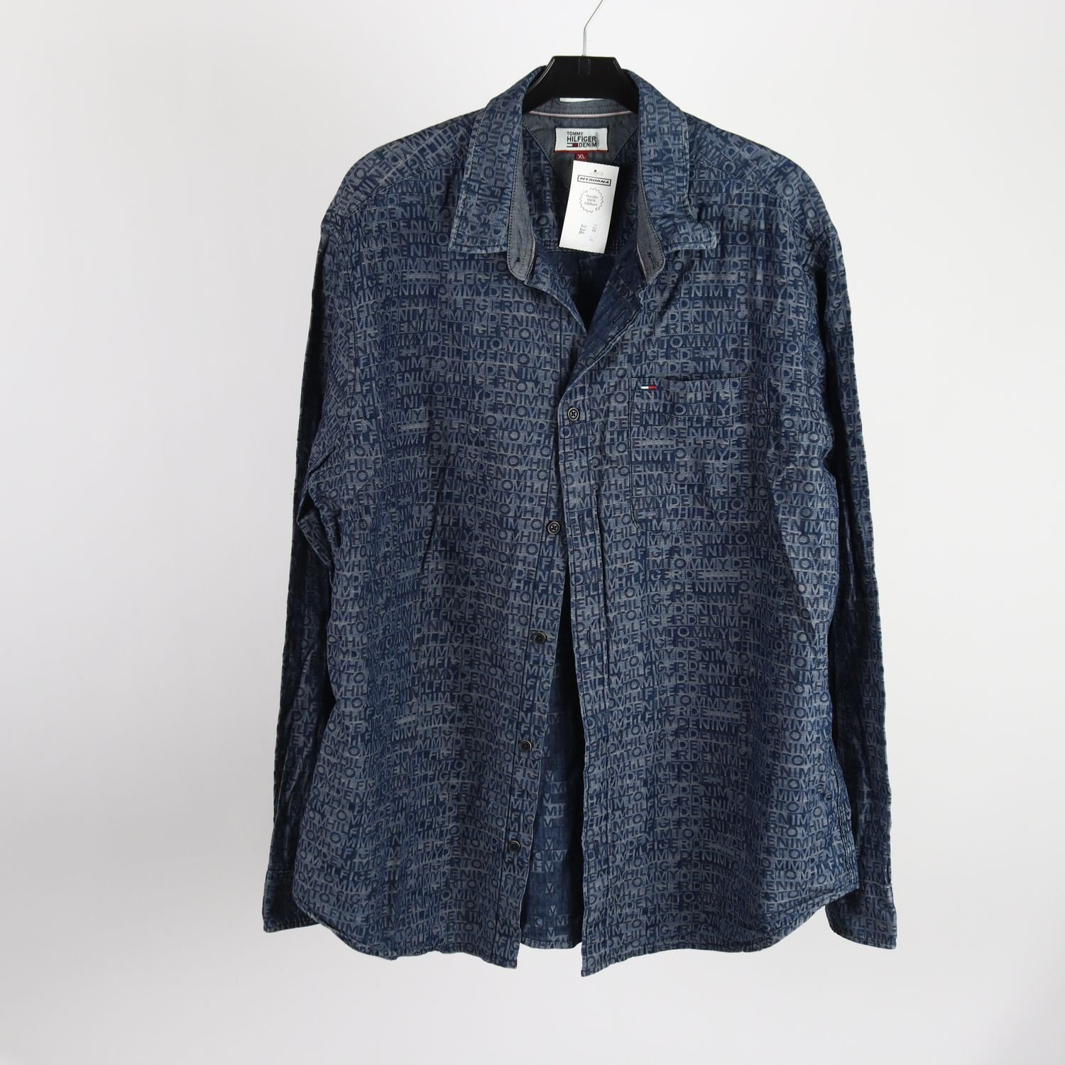 Skjorta, Tommy Hilfiger, blå, stl. XL.
