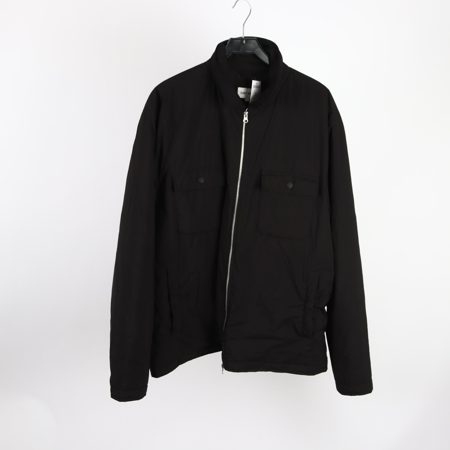 Skjortjacka, East West, svart, stl. XXL.