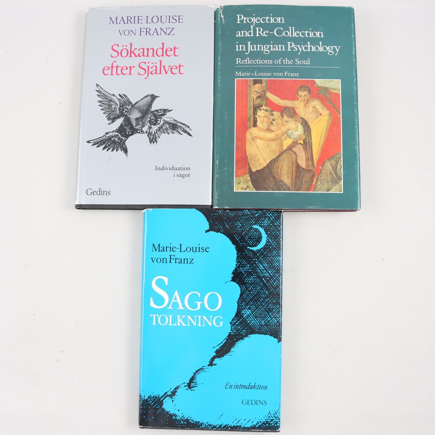 Marie-Louise von Franz, 3 vol. om individuation och sagotolkning