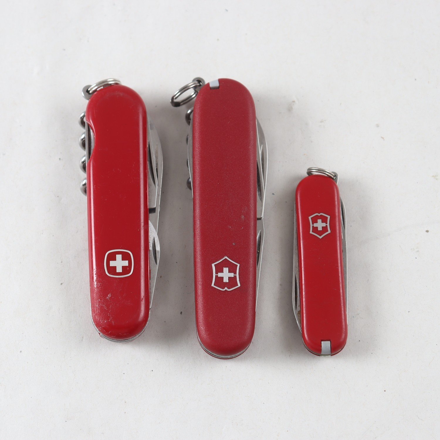 Fällknivar, Victorinox mfl, 3st.