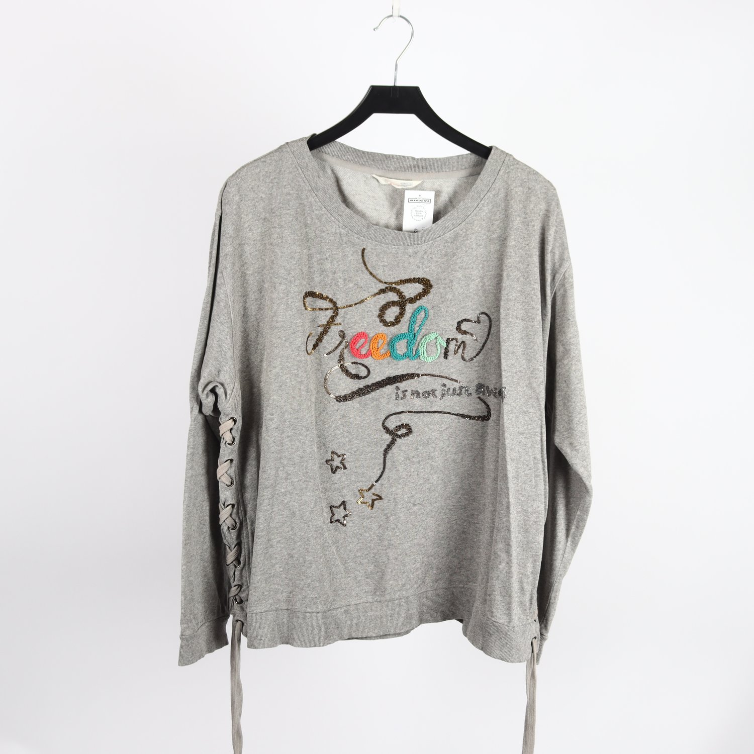 Sweatshirt, Odd Molly, grå, stl. XL.