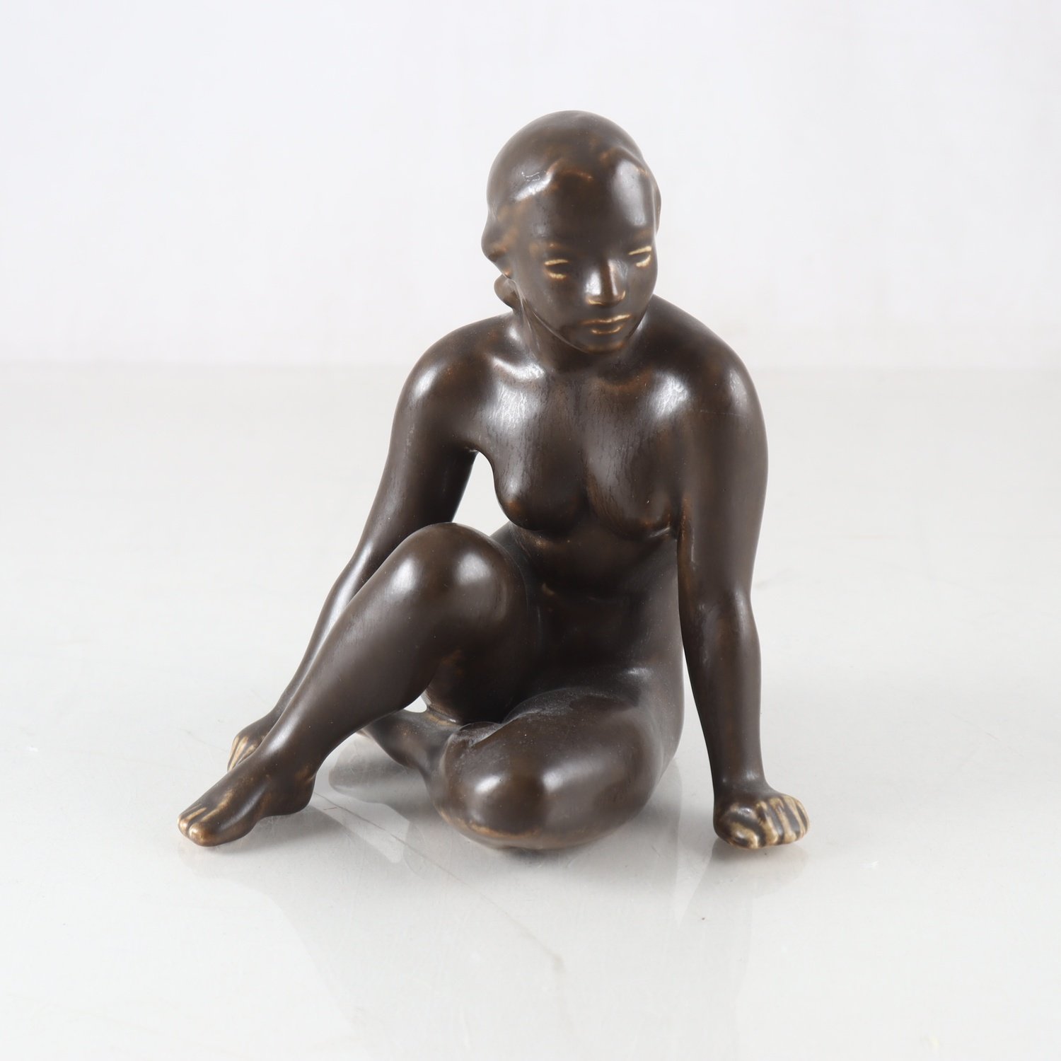 Figurin, stengods, Peder Hald, Danmark