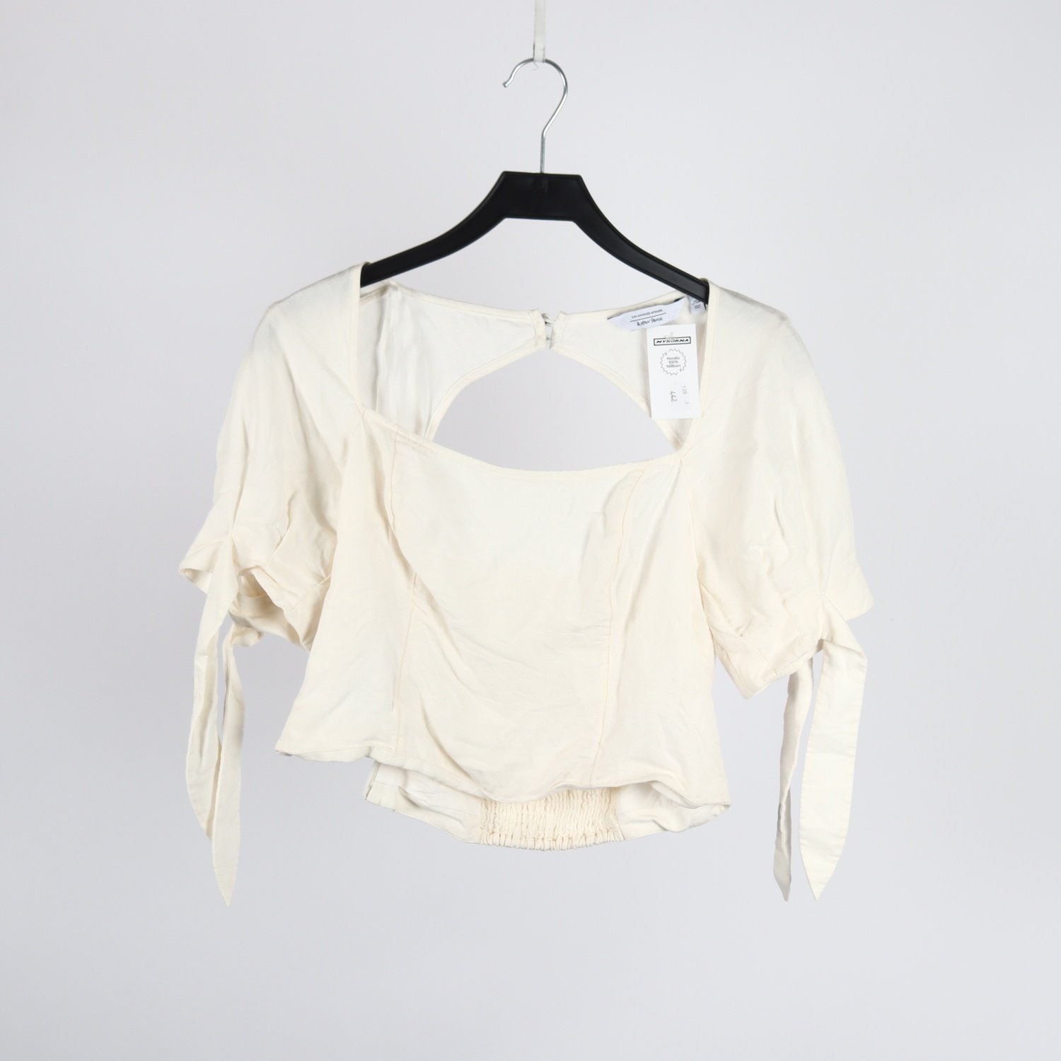Blus, & Other Stories, vit, lin, stl. 42.