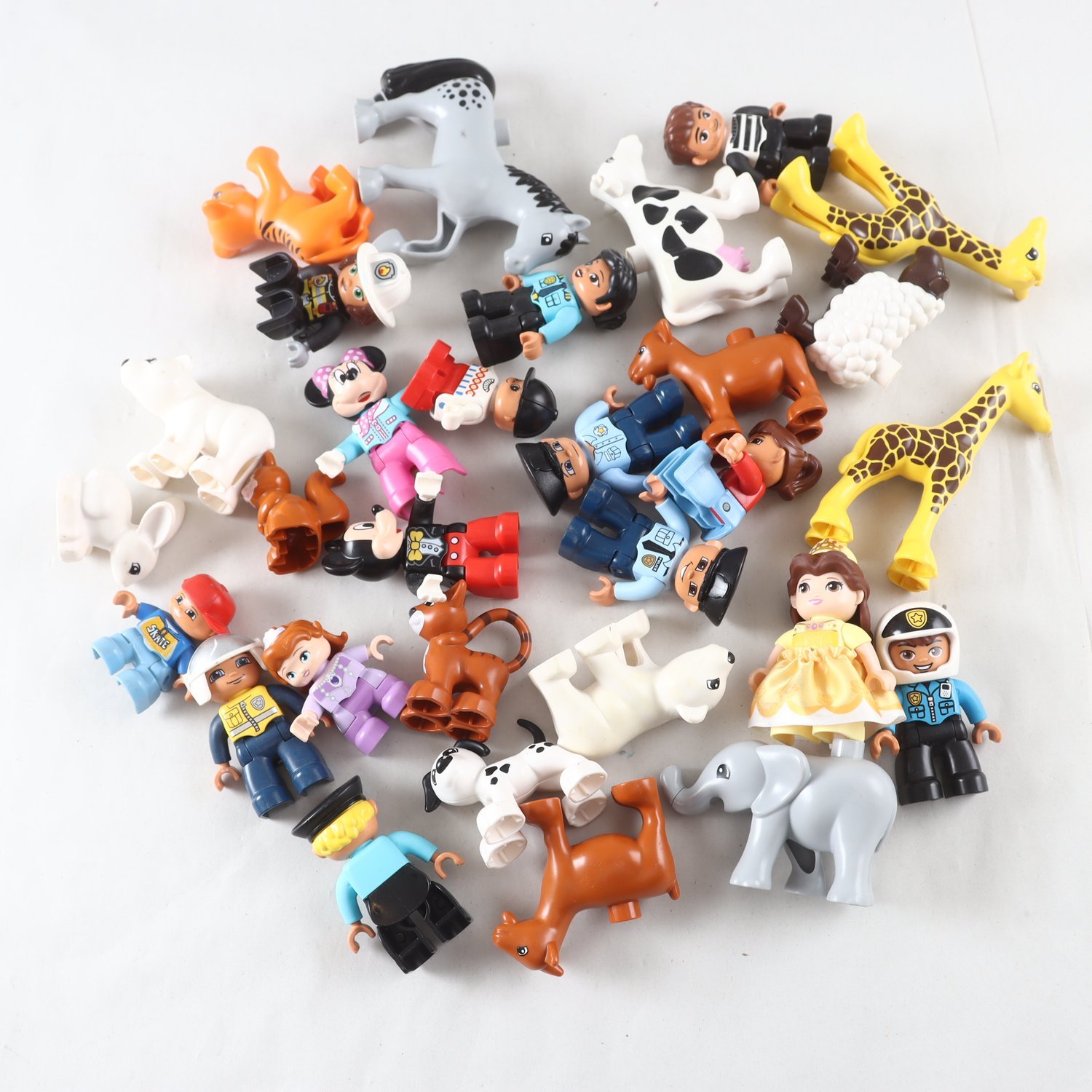 Lego, Duplo figurer, blandat.