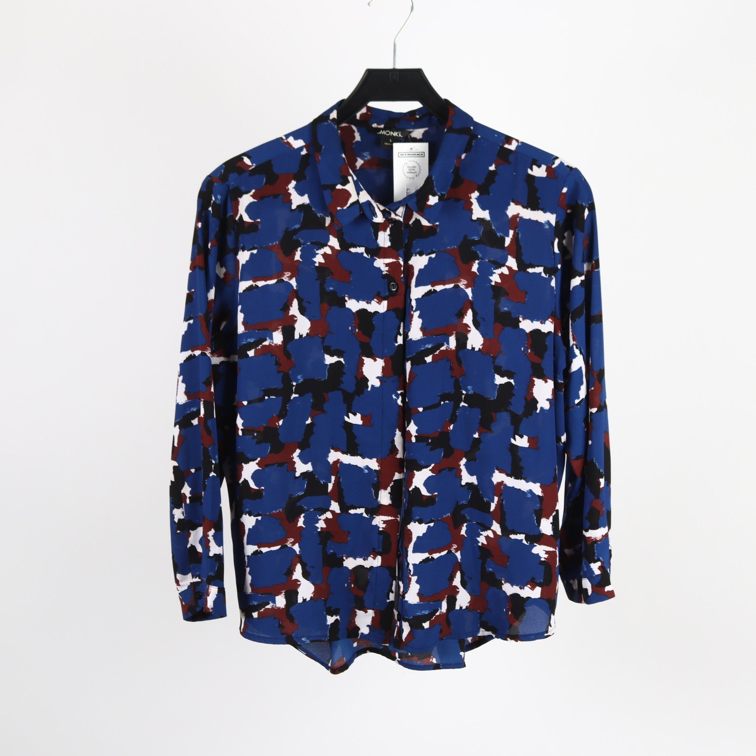 Blus, Monki, blå, stl. L.