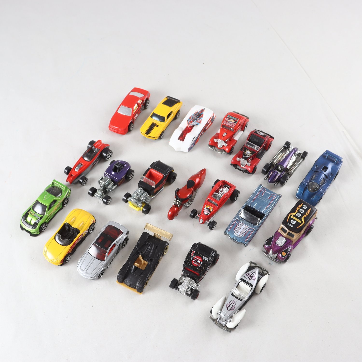 Bilar, Hot-wheels, blandat.