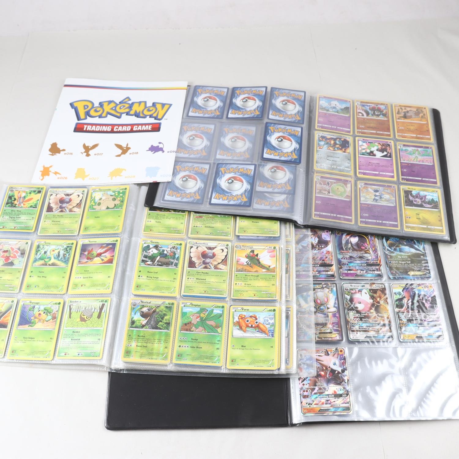 Kort, Pokemonkort, blandat i 3st album.