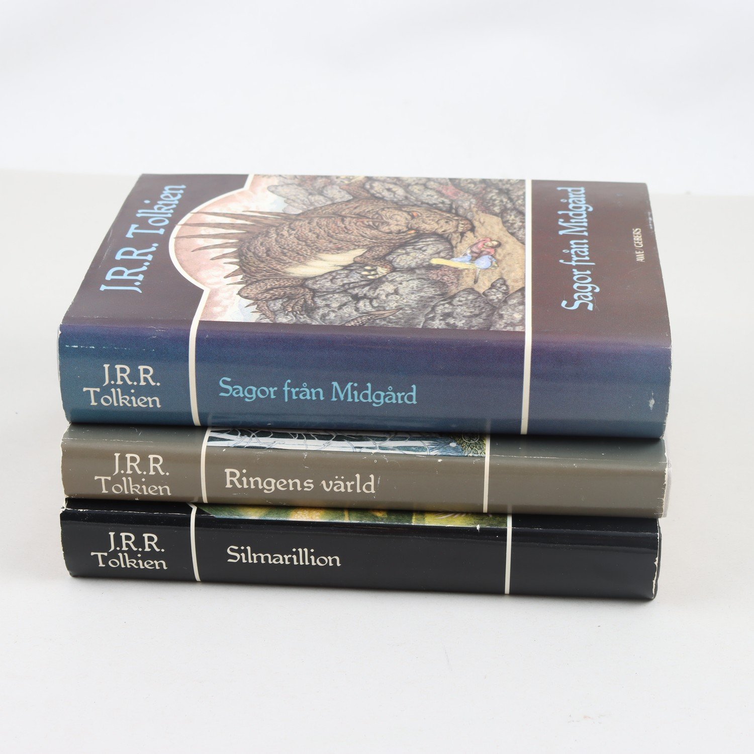 J.R.R. Tolkien, bokpaket med 3 volymer