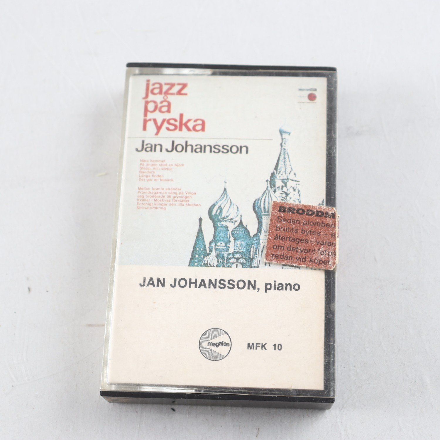 Kassetband, Jazz på ryska, Jan Johansson.