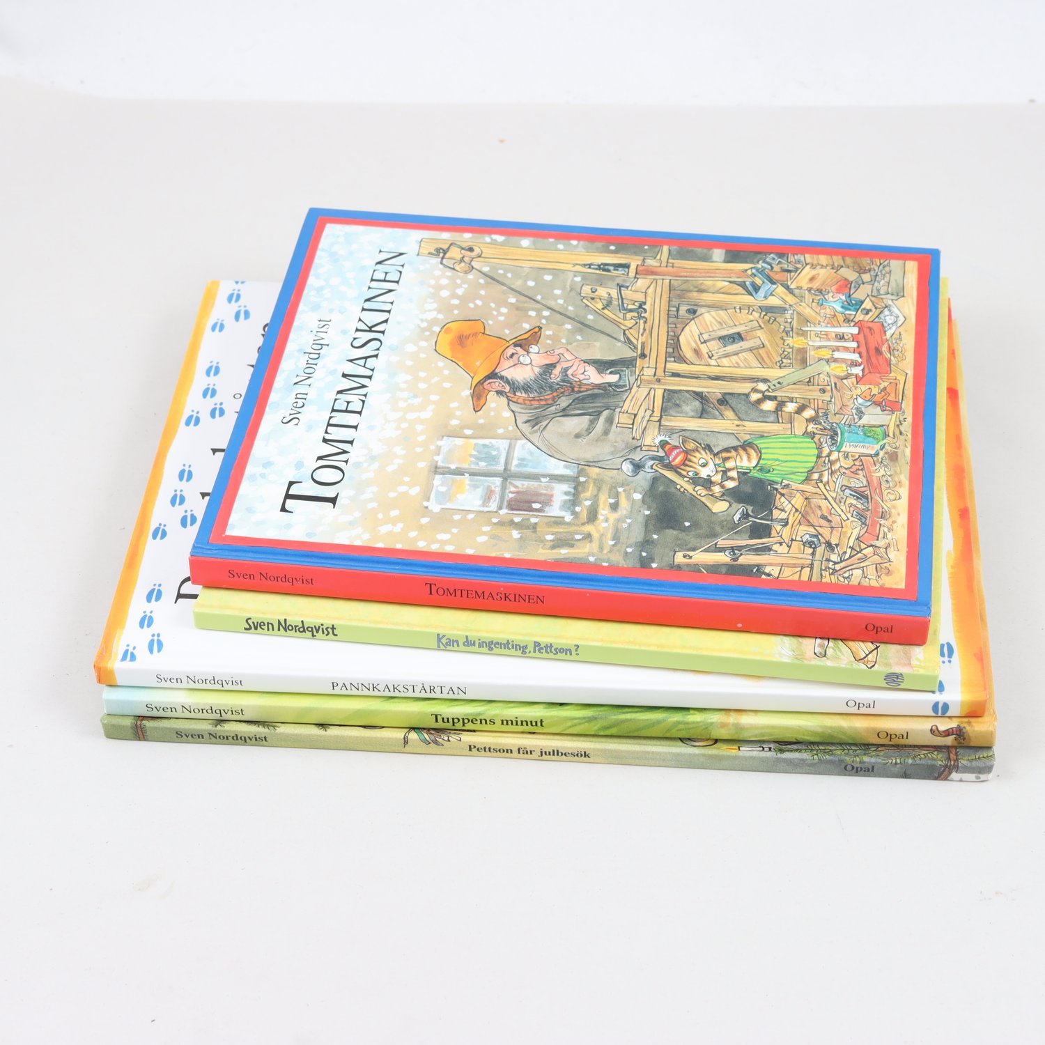 Sven Nordqvist, Pettson & Findus, bokpaket med 5 volymer