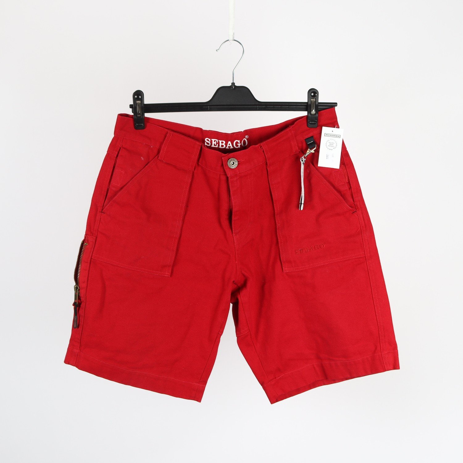 Shorts, Sebago, röd, stl. M.