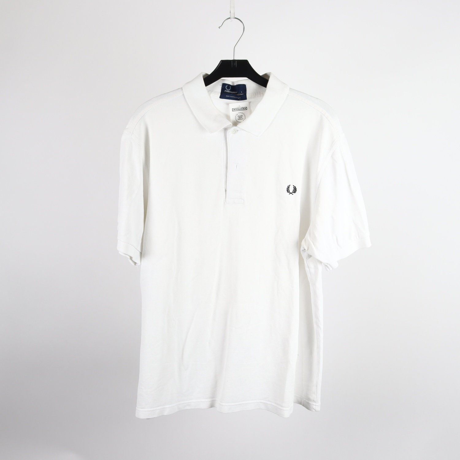 Piké, Fred Perry, vit, stl. L.