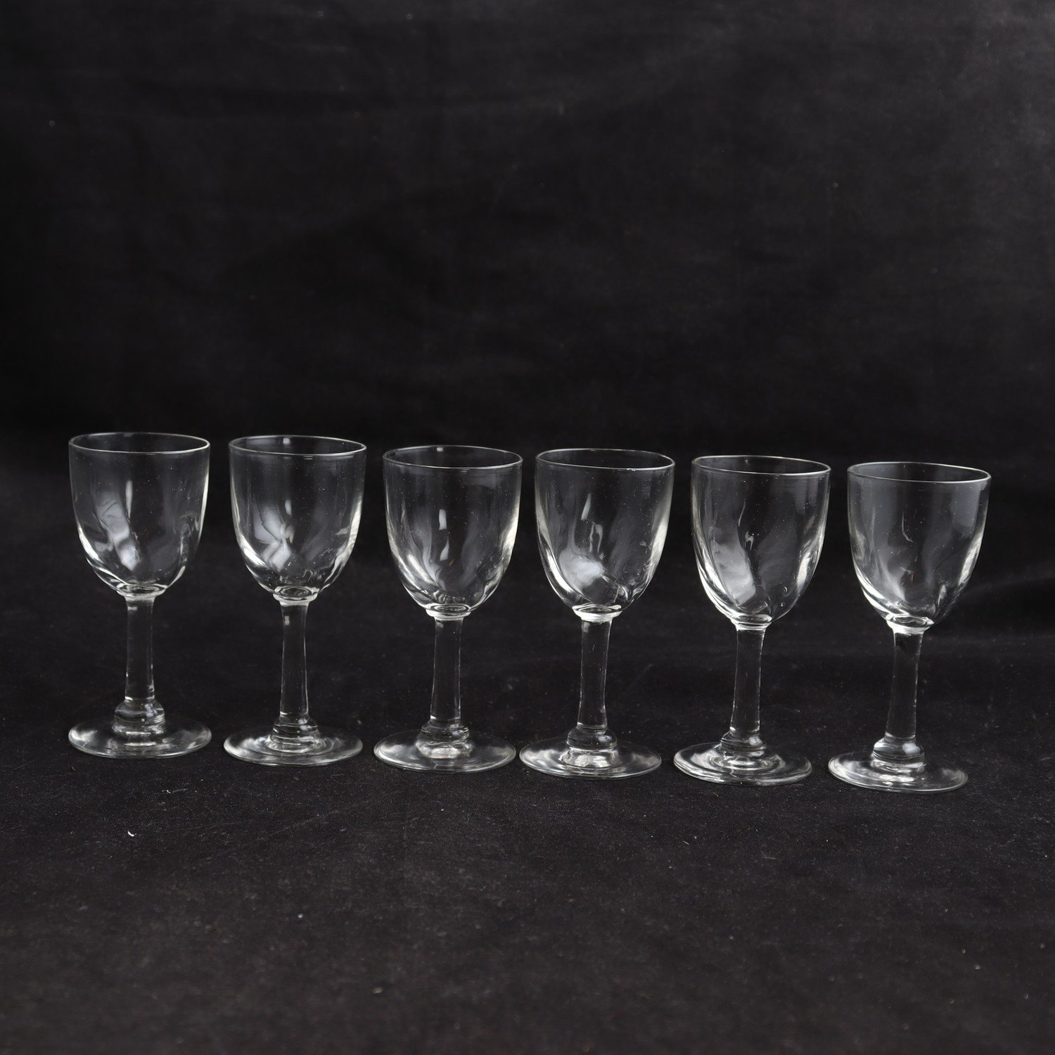 Likörglas, Kosta Boda, ”Chateau”, Bertil Wallien, 6 st.