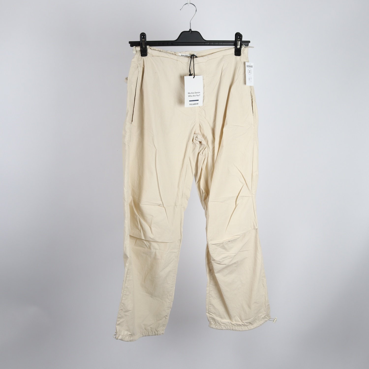 Byxor, Pull & Bear, offwhite, stl. S.