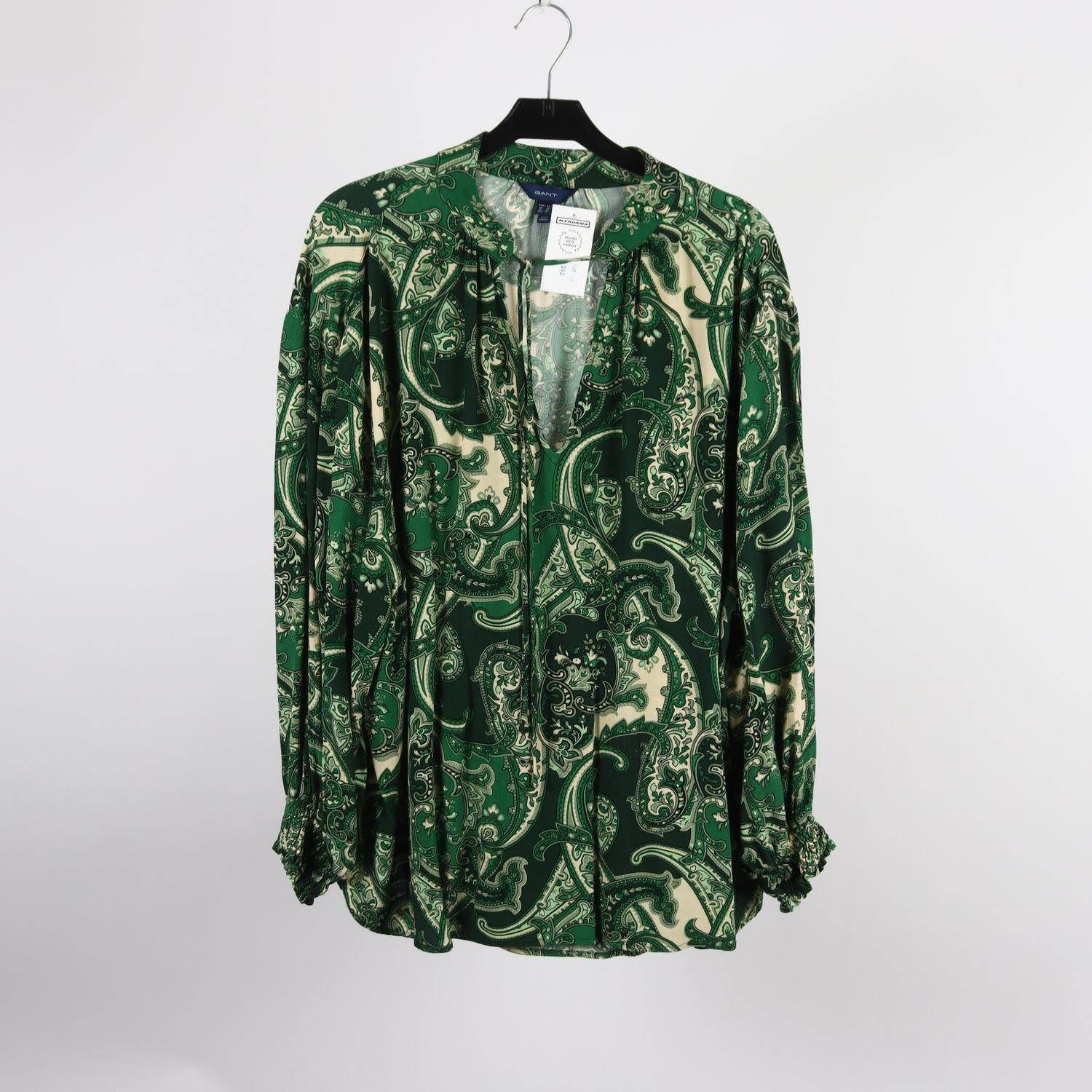 Blus, Gant, grön, stl. 44.
