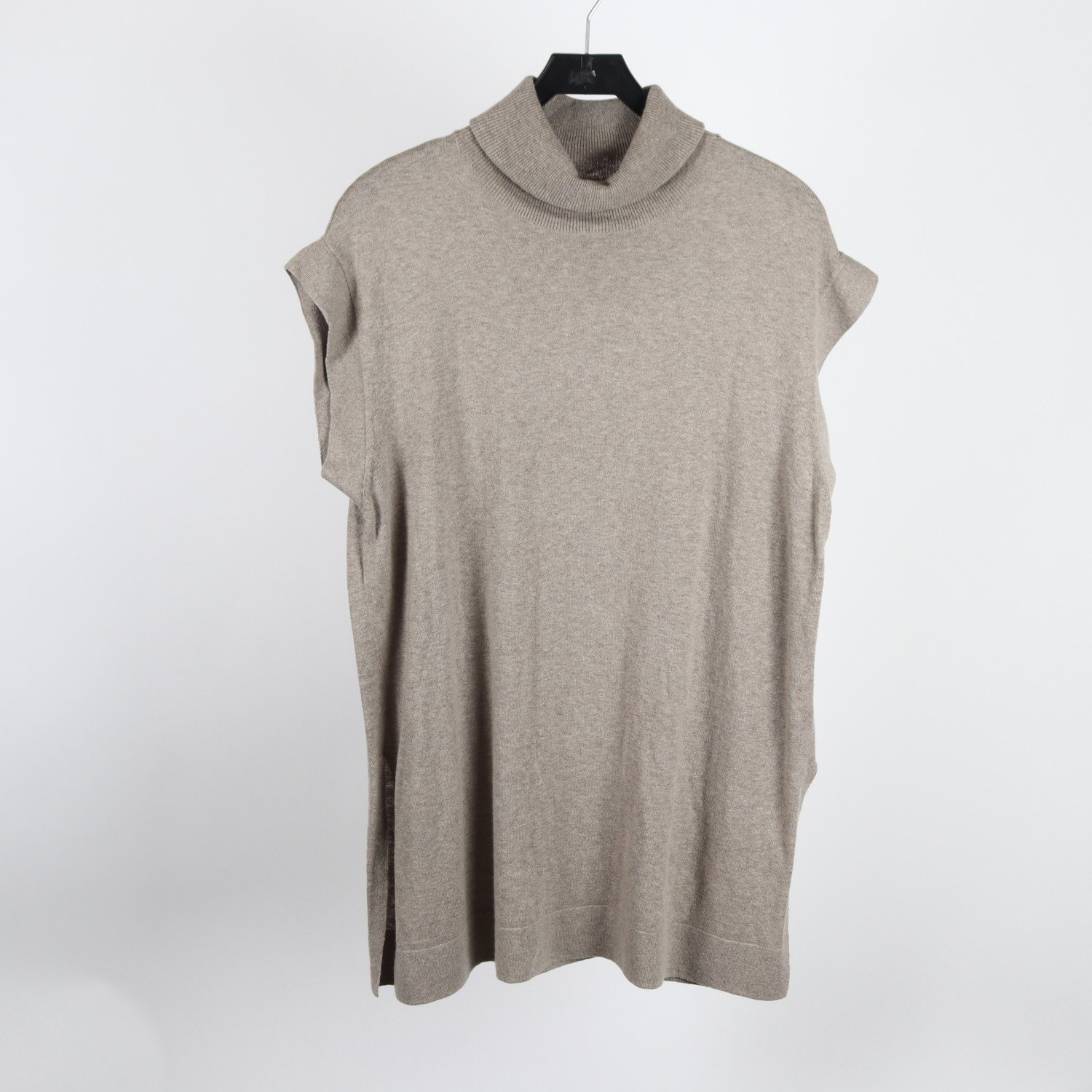 Tröja, H&M, grå, beige, cashmere, oversize, stl. S.