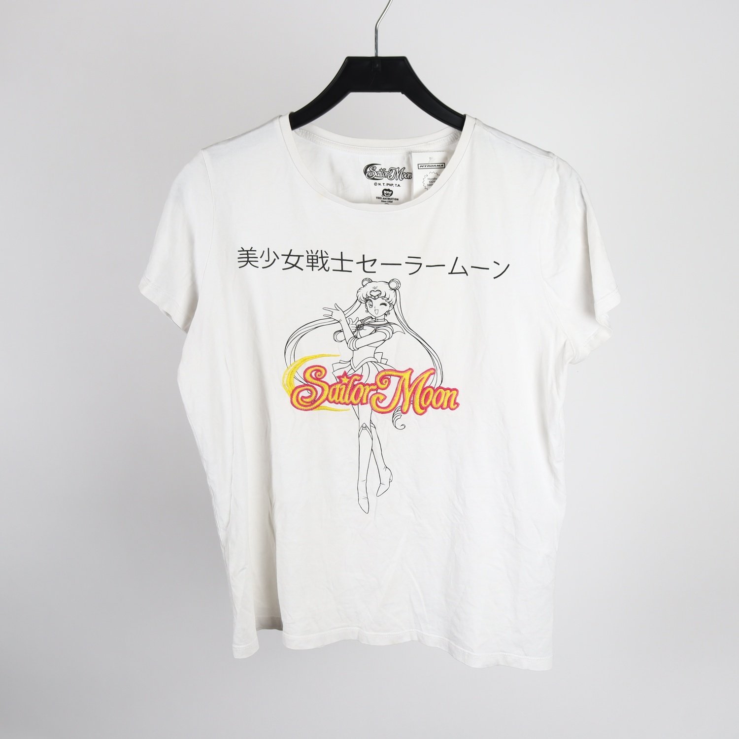 T-shirt, Sailor Moon, vit, stl. L
