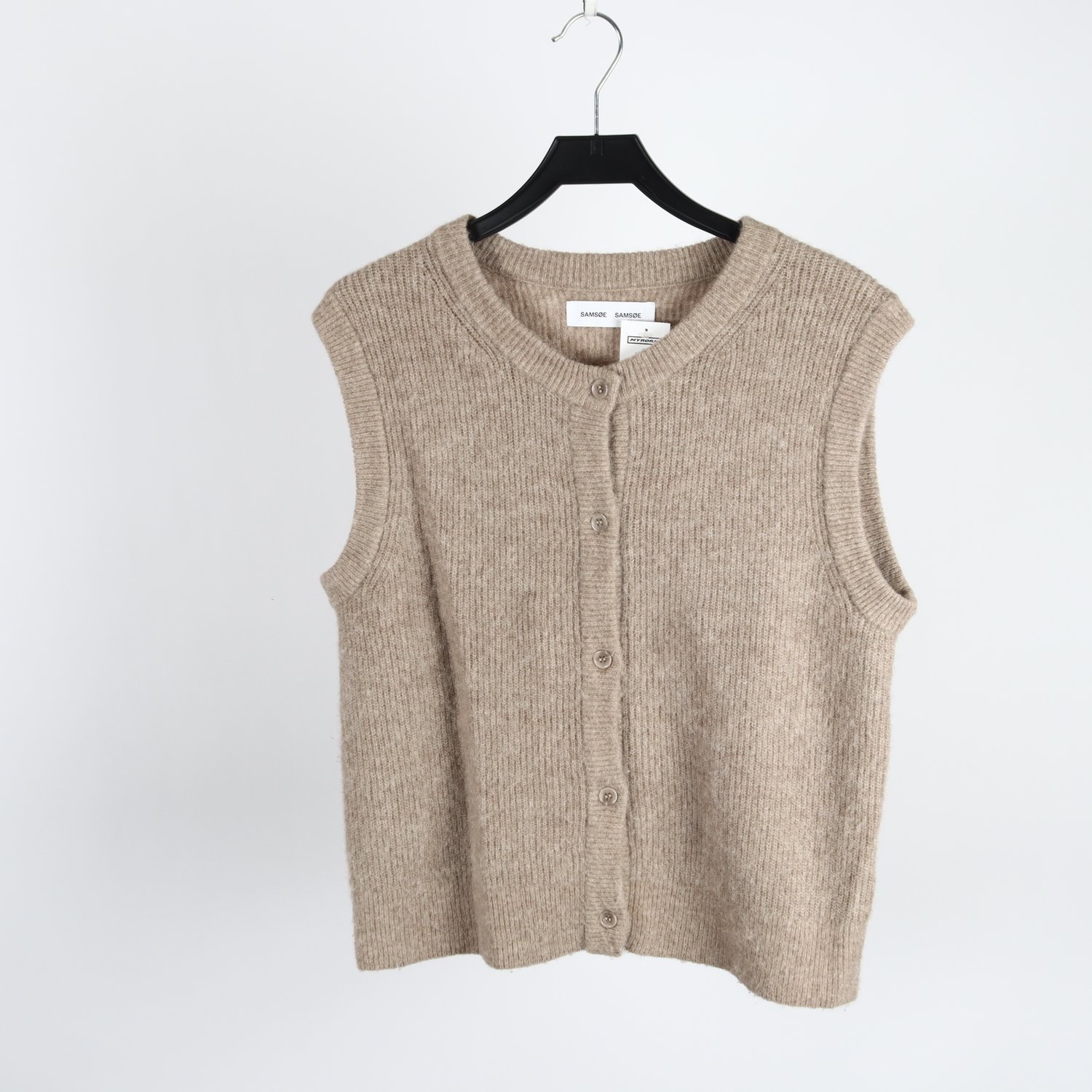 Väst, Samsøe Samsøe, beige, stl. S